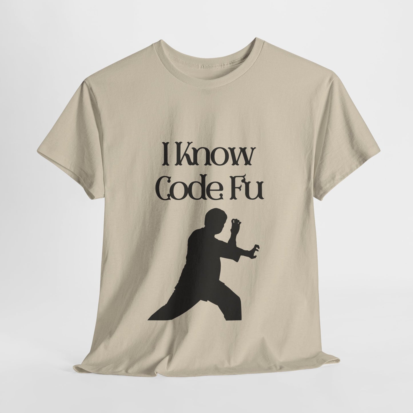 I Know Code Fu Cotton Tee