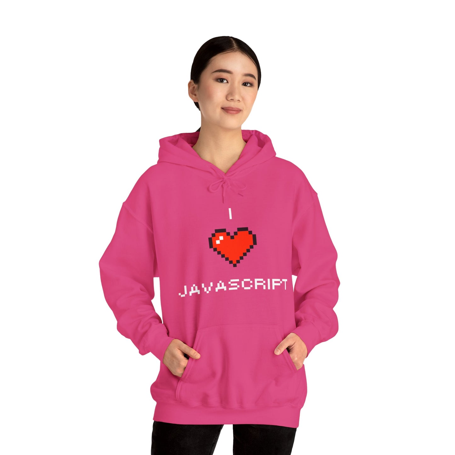 I Heart JavaScript Unisex Hoodie