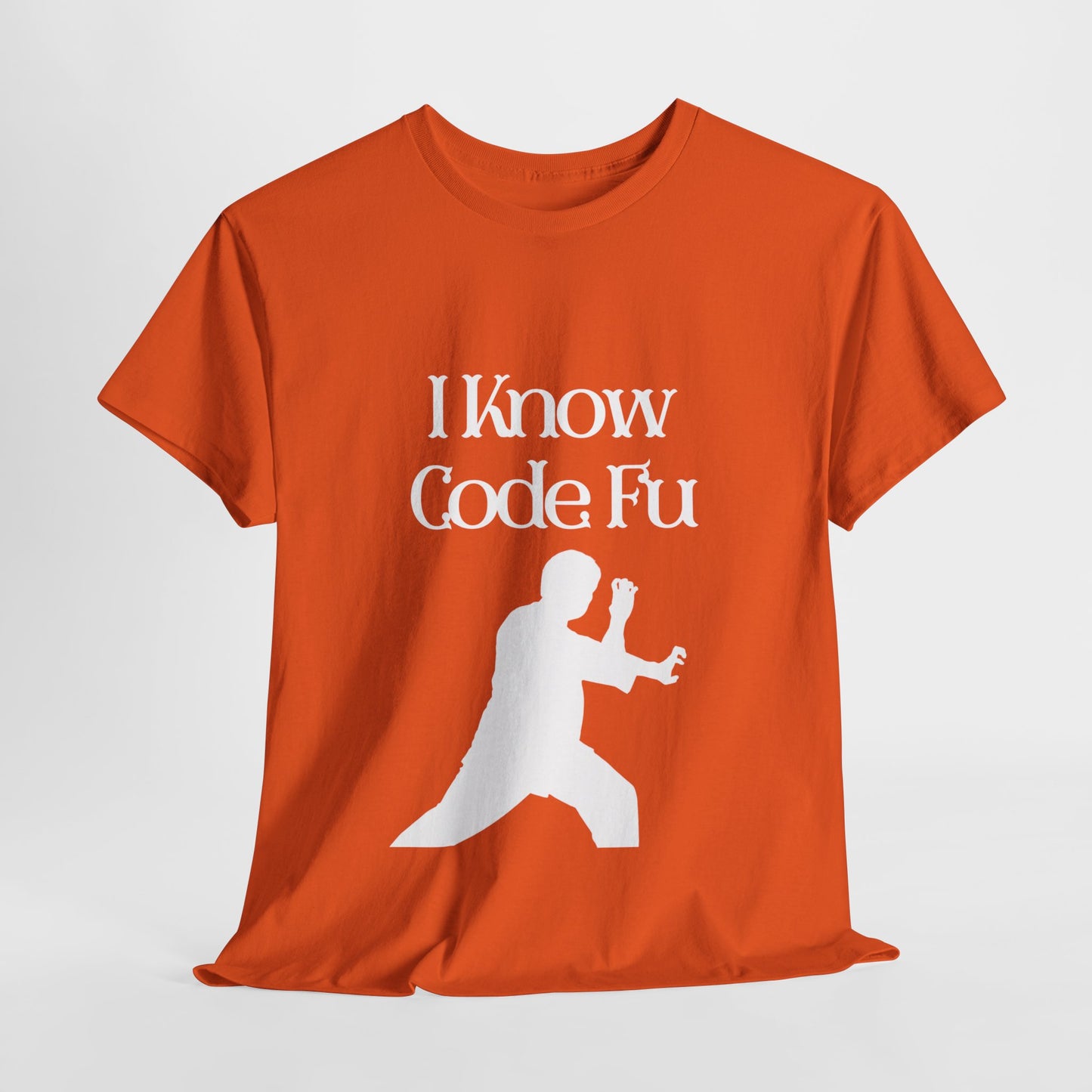 I Know Code Fu Cotton Tee