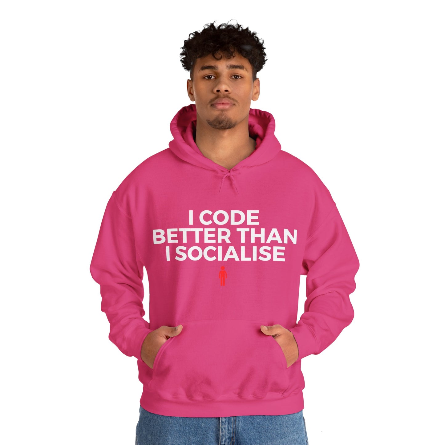 I Code Better Than I Socialise Unisex Hoodie