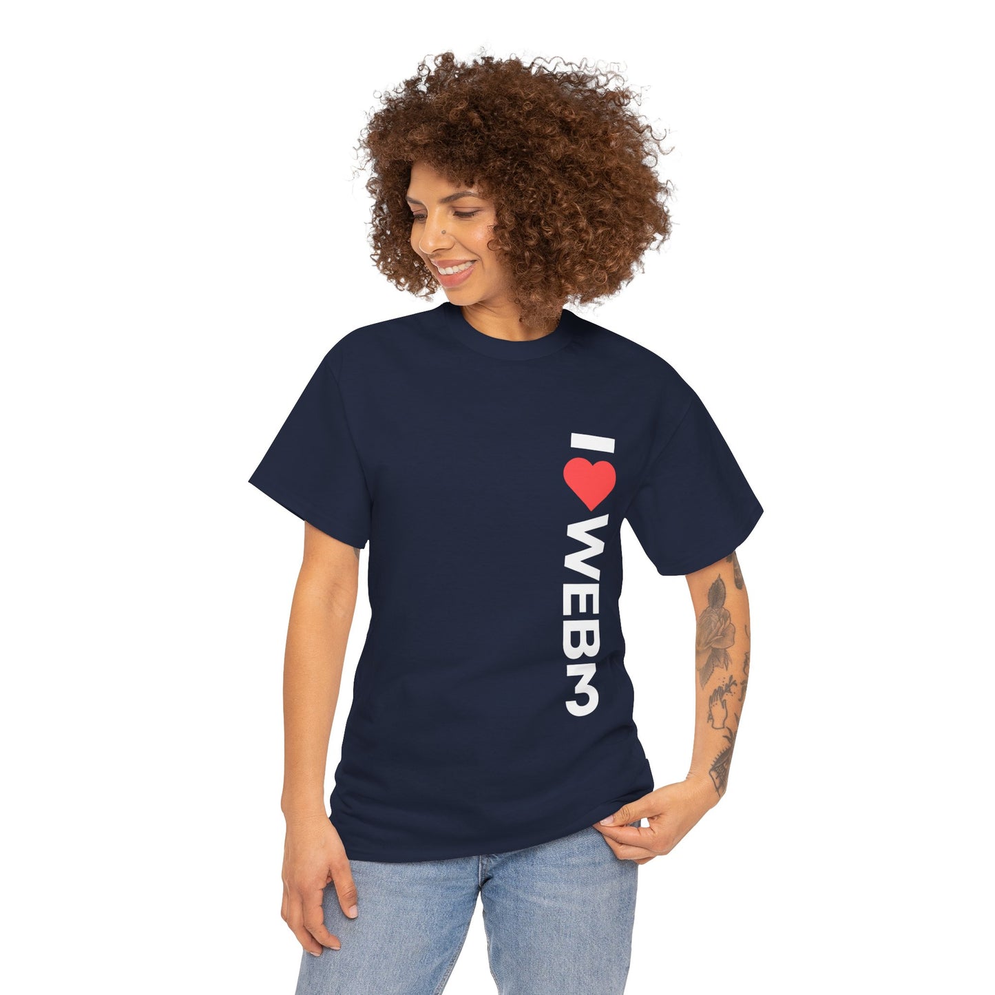 I <3 WEB3 Cotton Tee