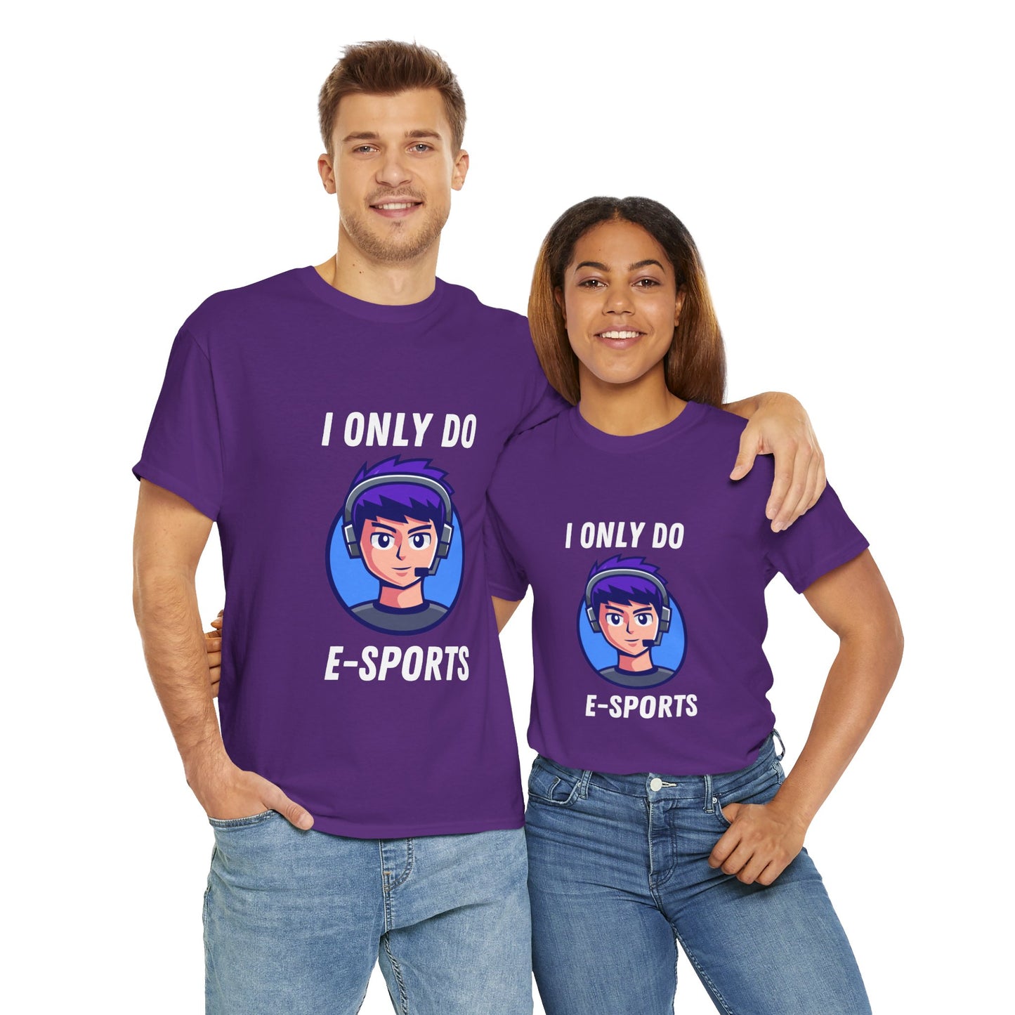 I Only Do E-Sports Cotton Tee