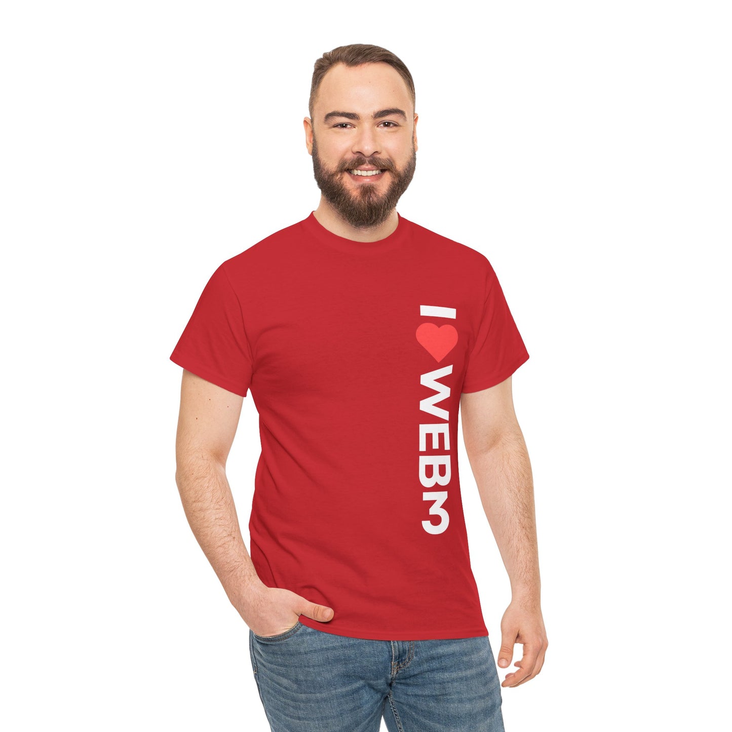 I <3 WEB3 Cotton Tee