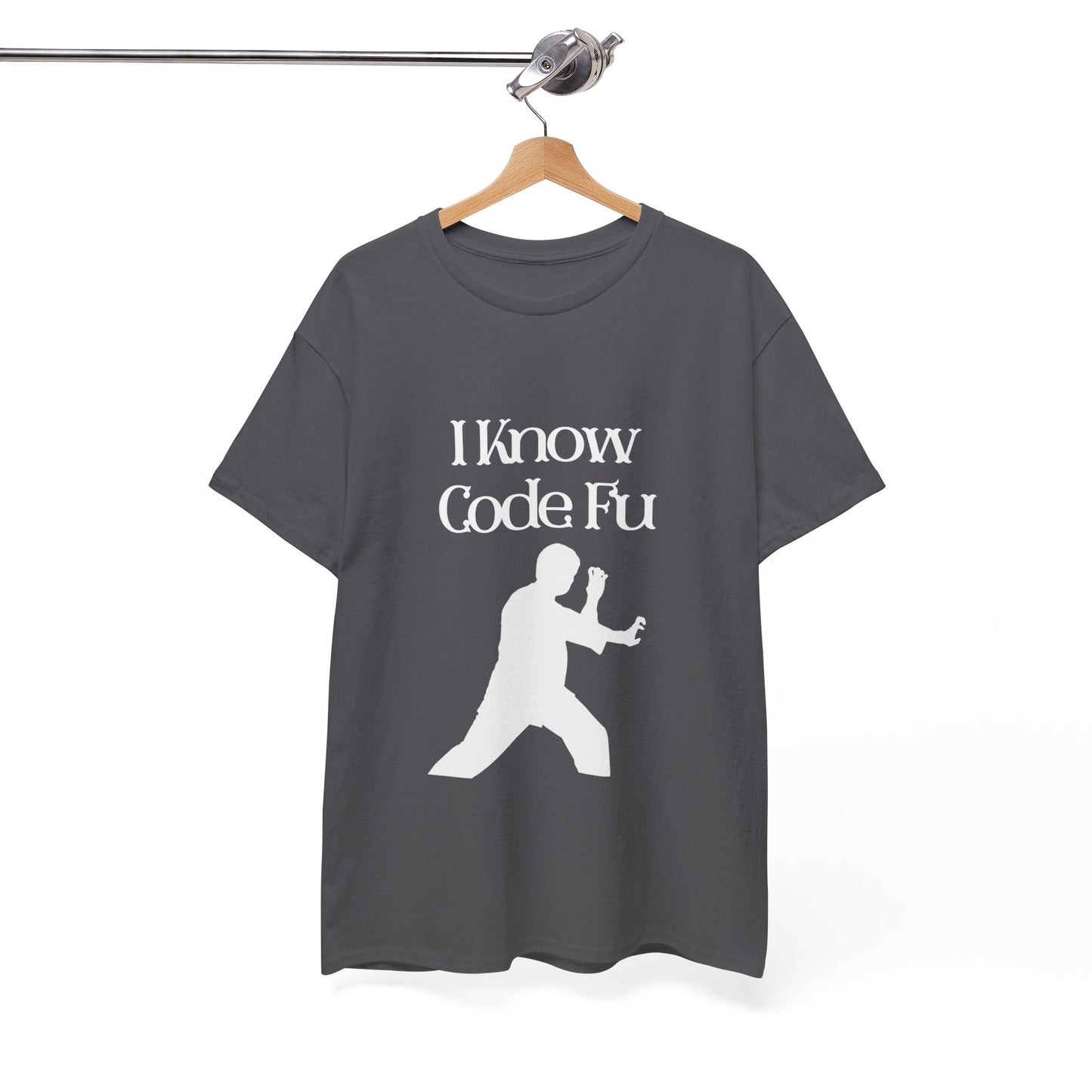 I Know Code Fu Cotton Tee