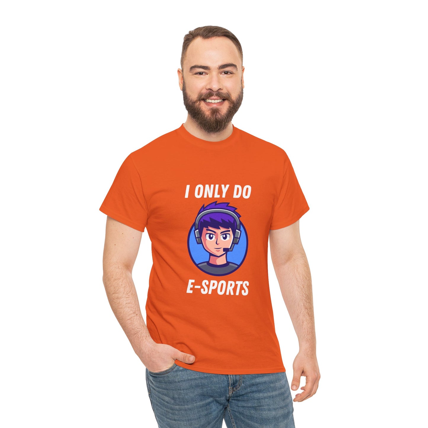 I Only Do E-Sports Cotton Tee