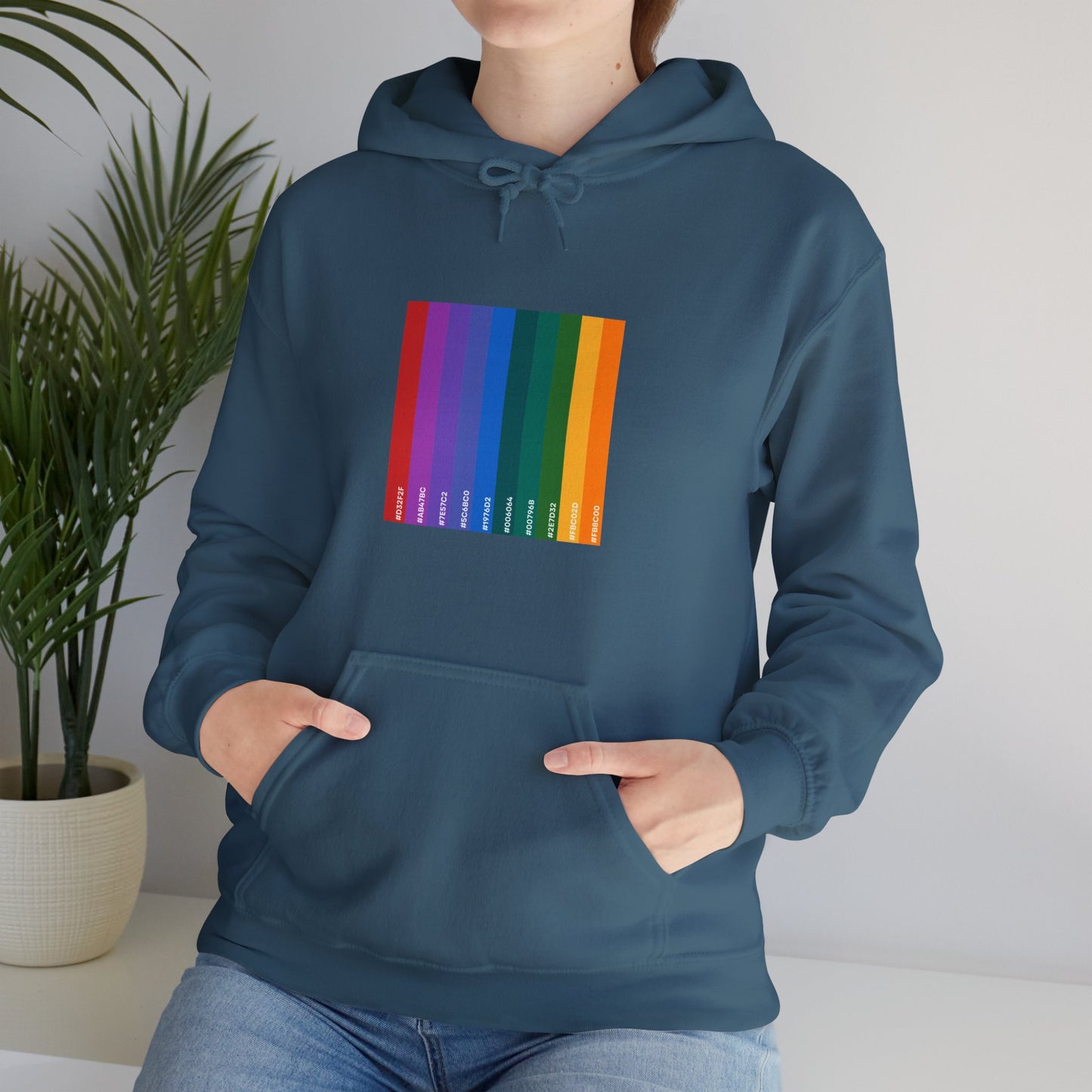Hex Rainbow Unisex Hoodie