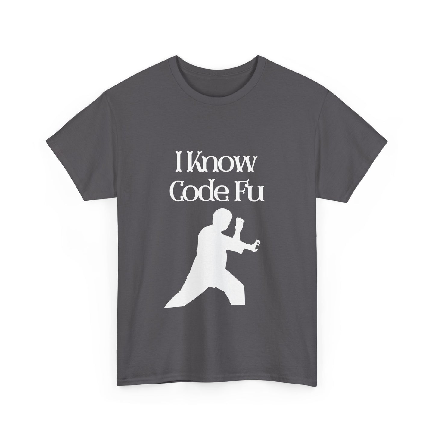 I Know Code Fu Cotton Tee