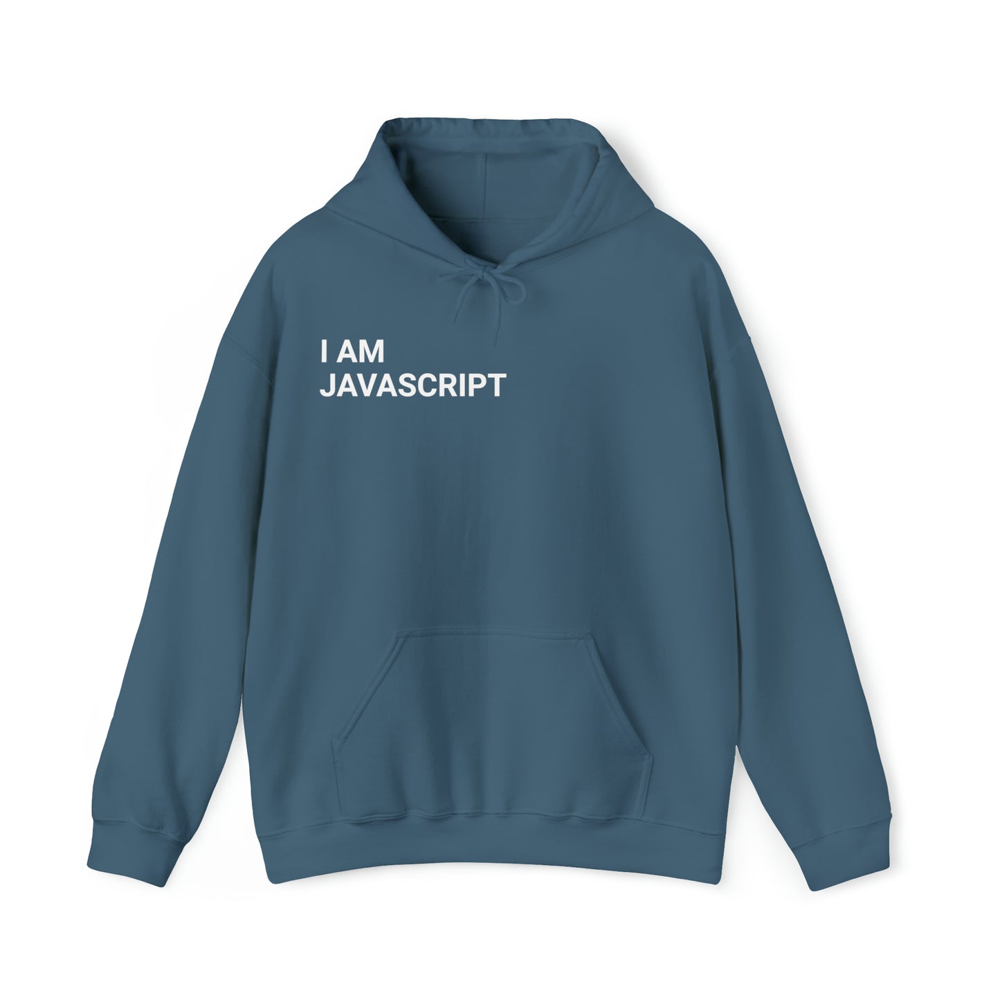 I am JavaScript Unisex Hoodie - Coder Cave