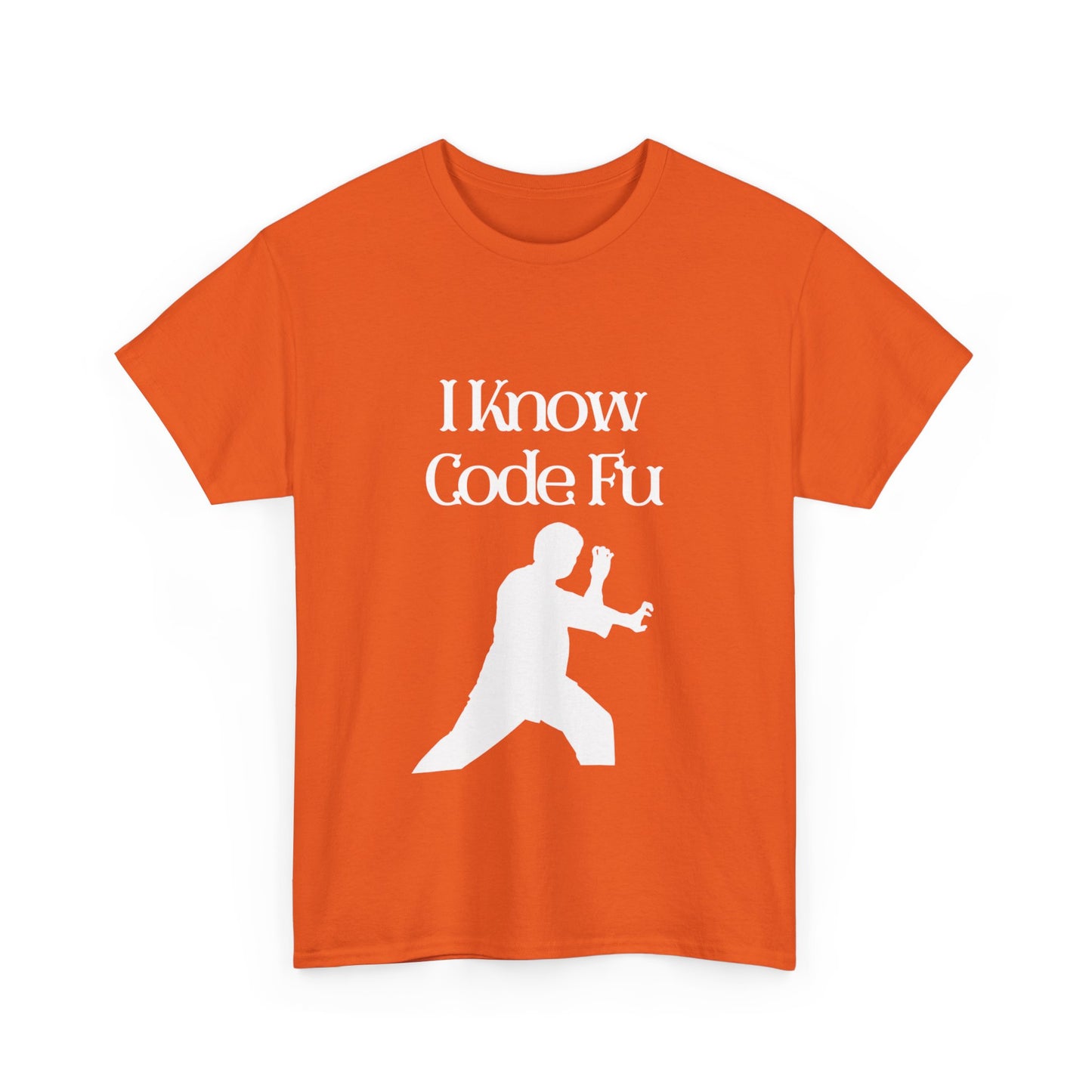 I Know Code Fu Cotton Tee