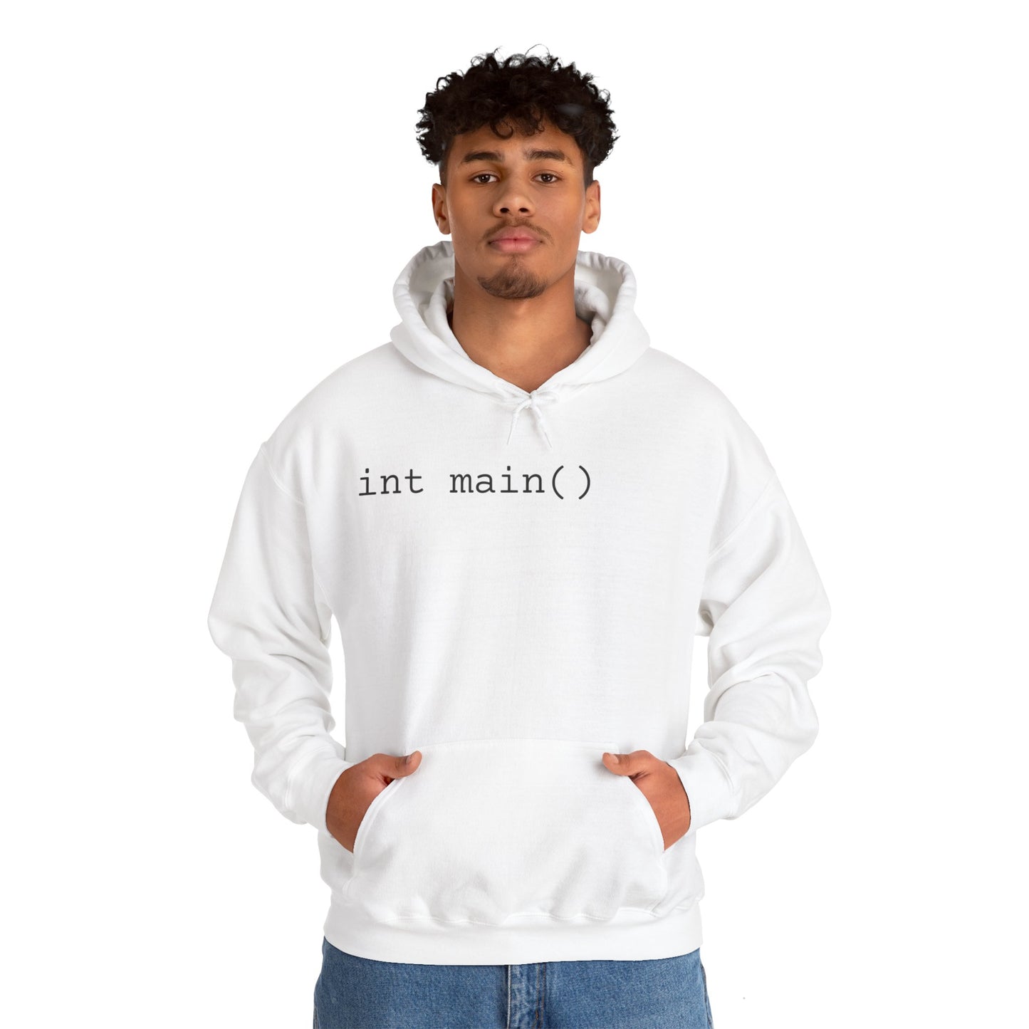 "int main()" Unisex Hoodie