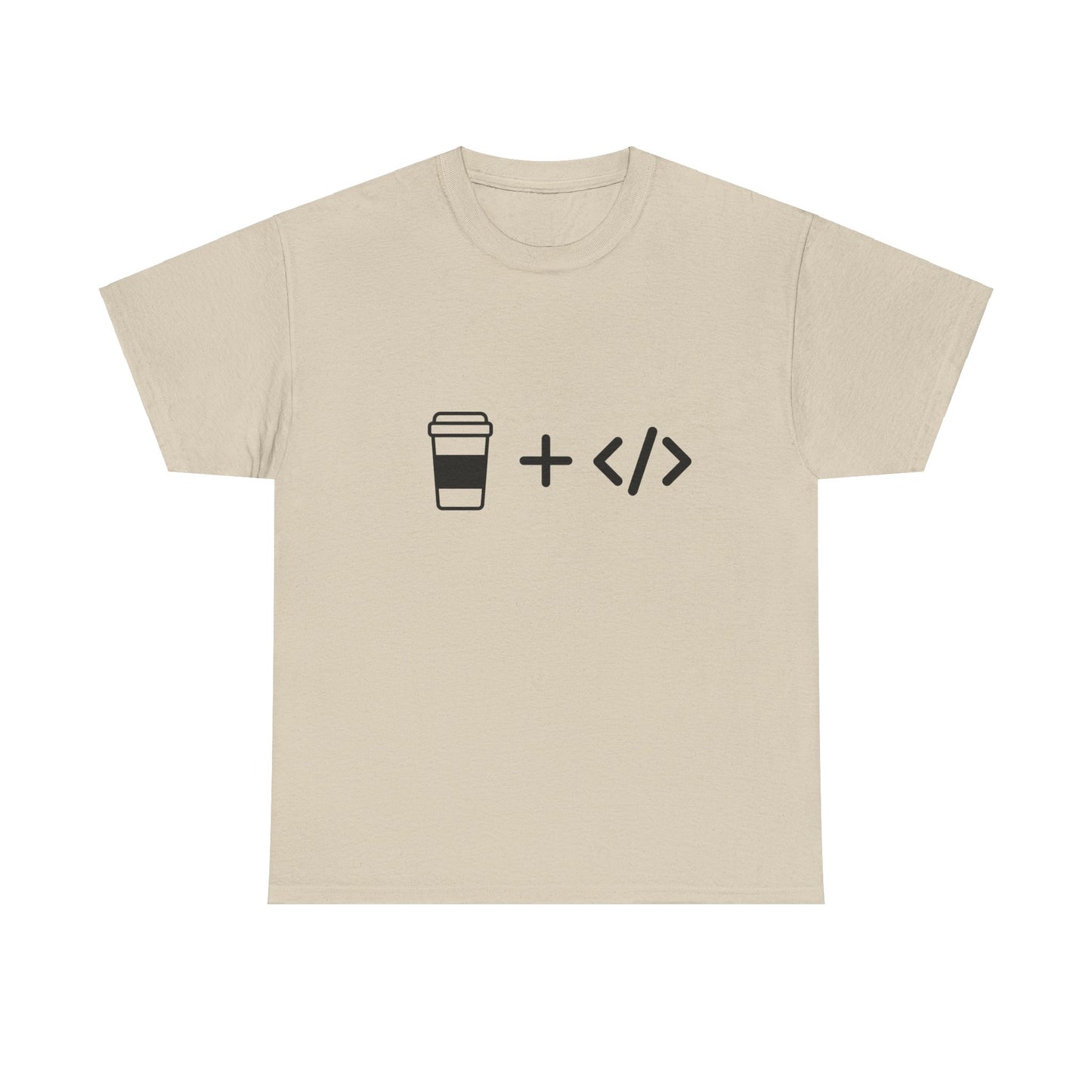 Coffee and Code Cotton Tee