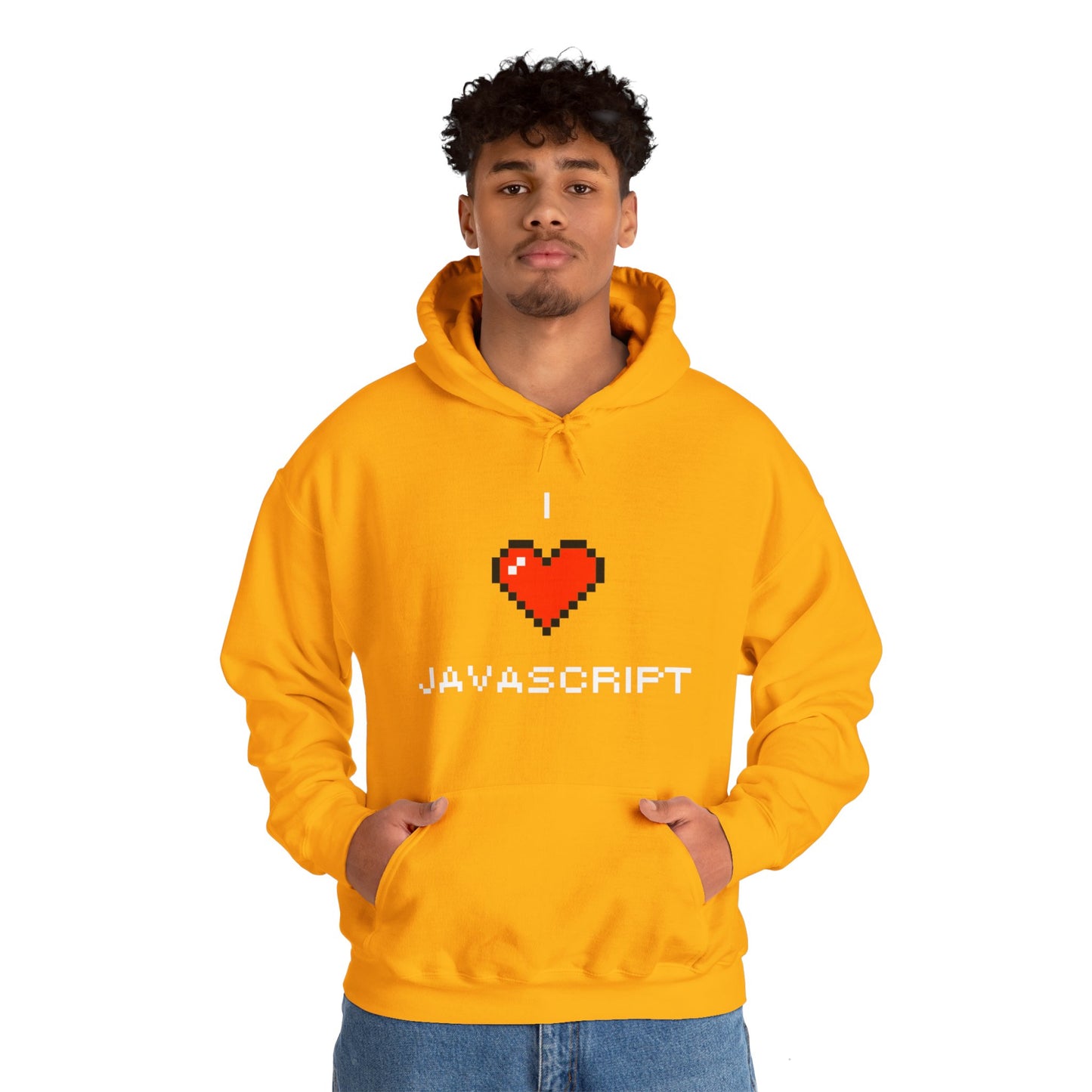 I Heart JavaScript Unisex Hoodie
