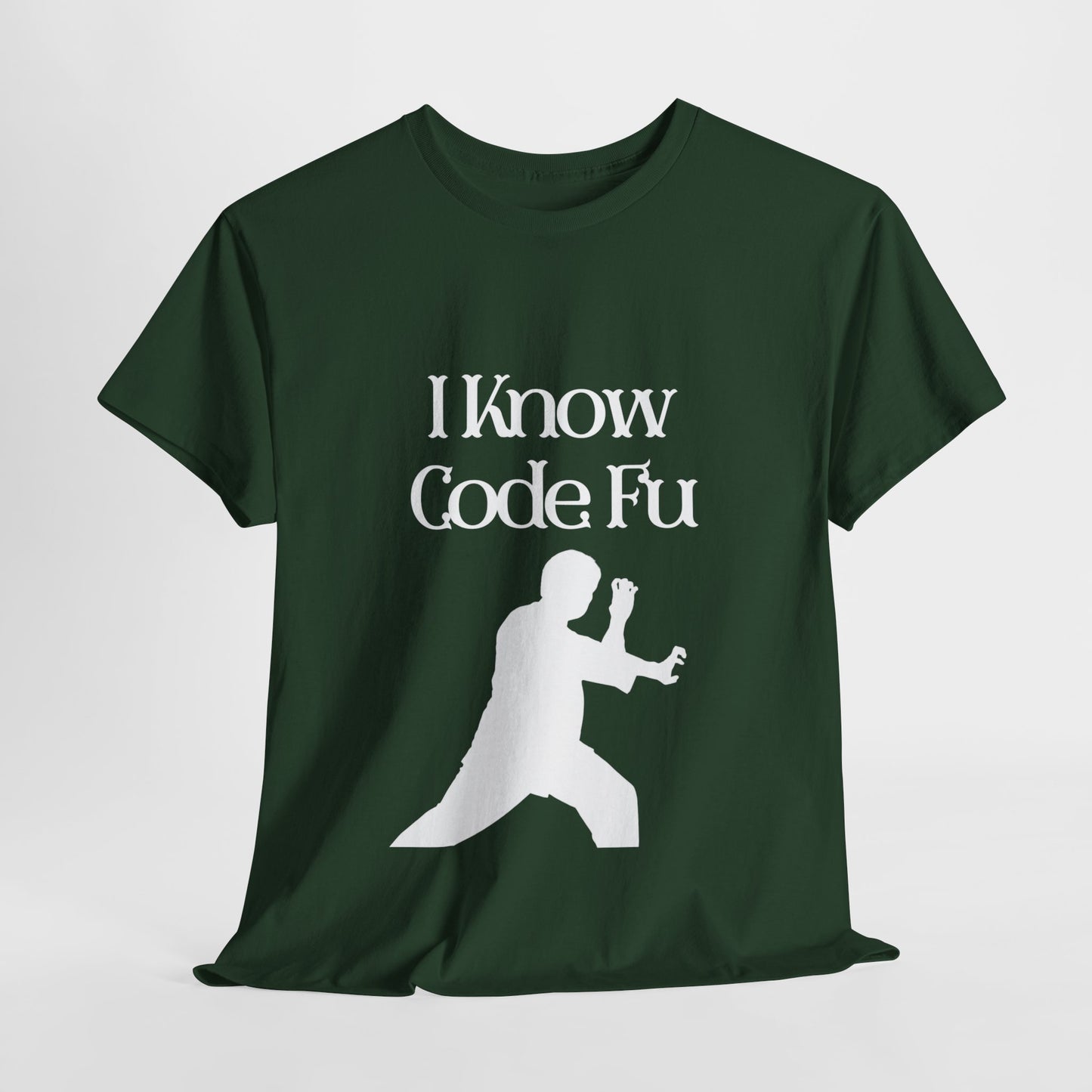 I Know Code Fu Cotton Tee