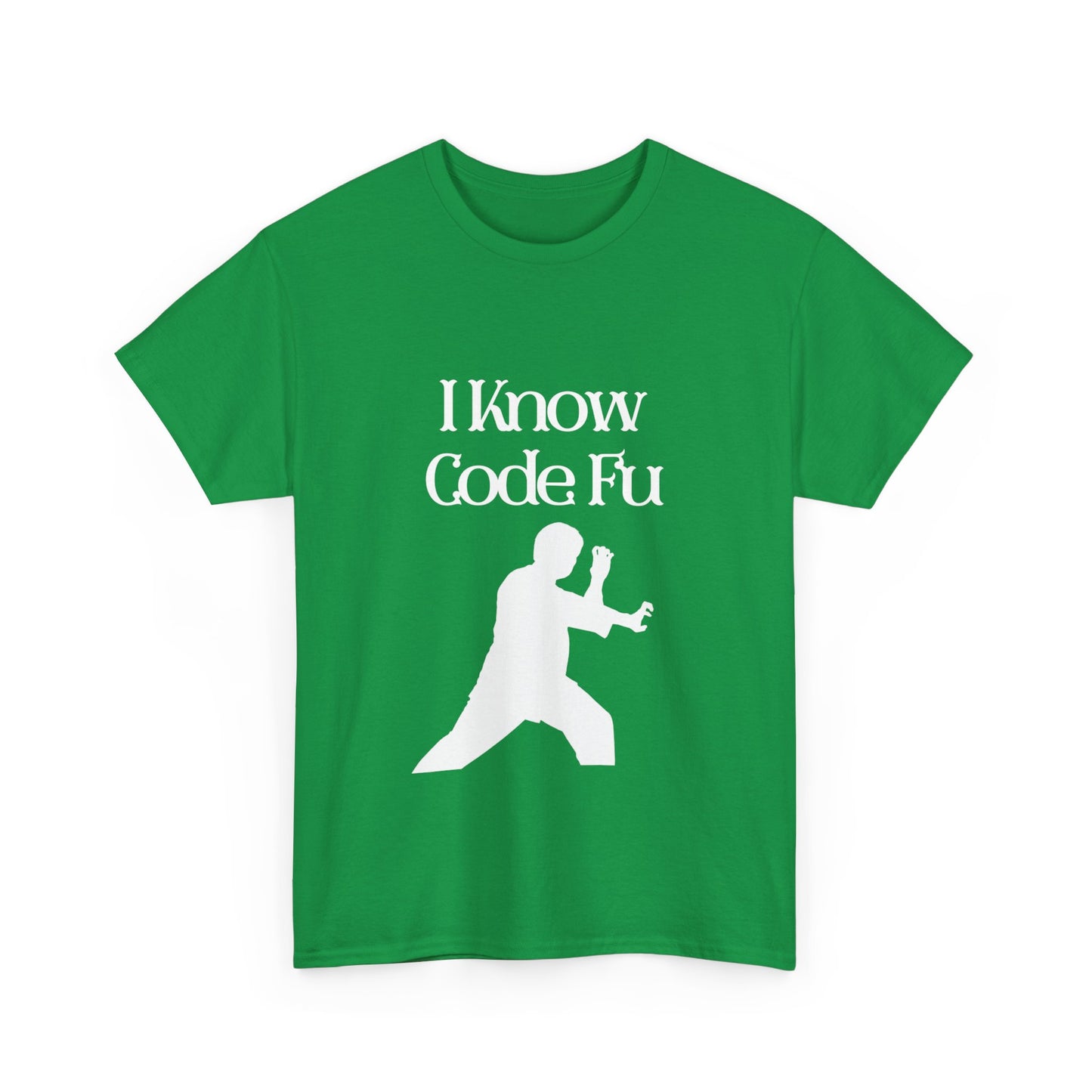 I Know Code Fu Cotton Tee