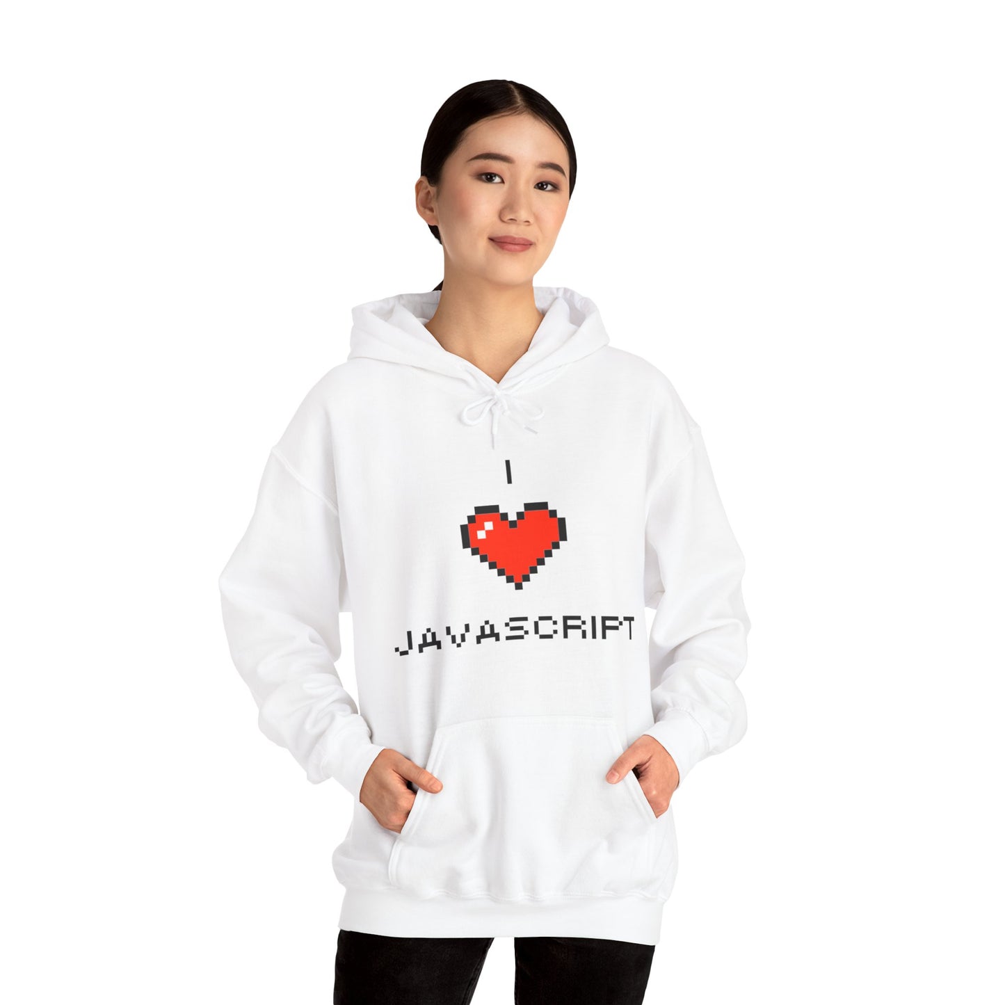 I Heart JavaScript Unisex Hoodie