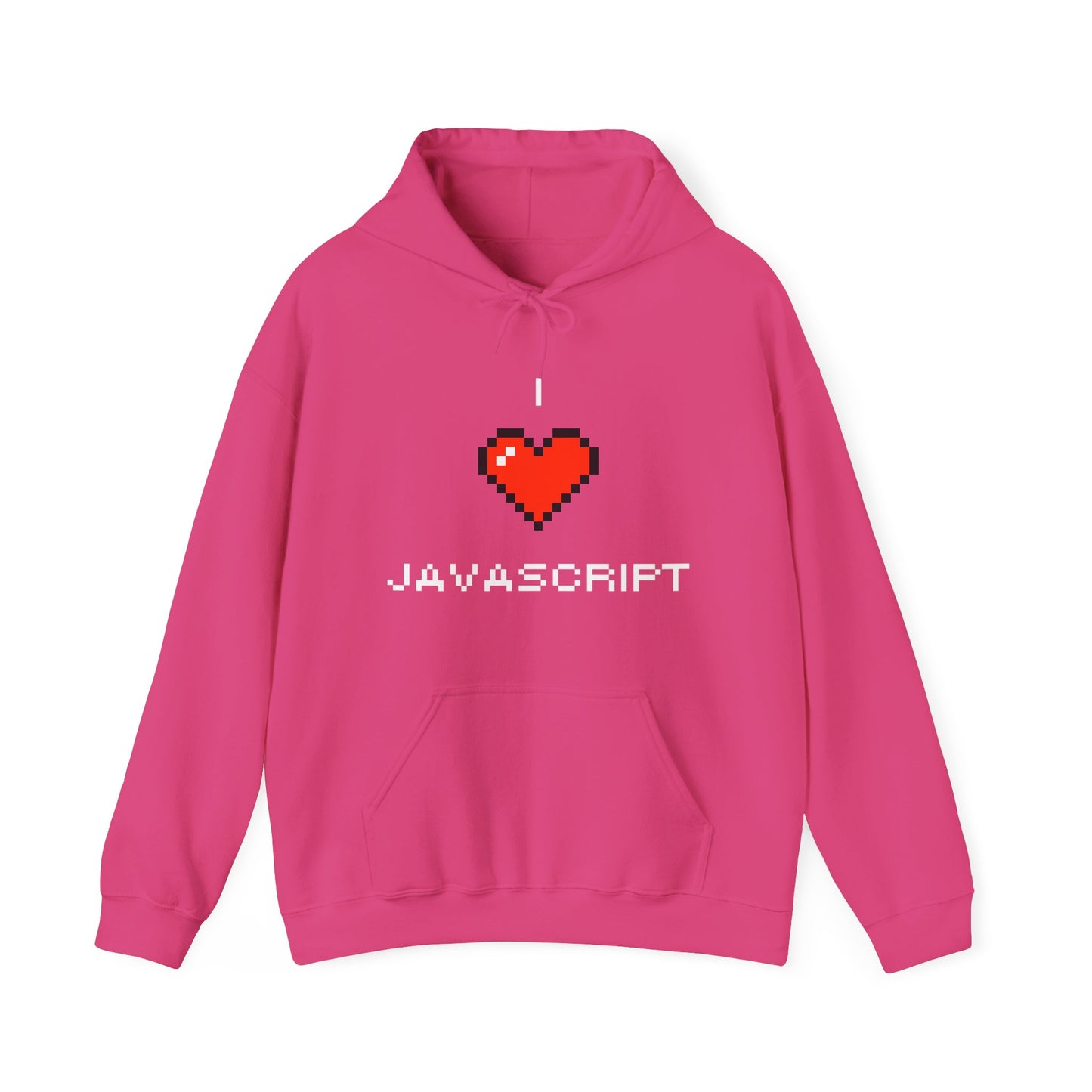I Heart JavaScript Unisex Hoodie