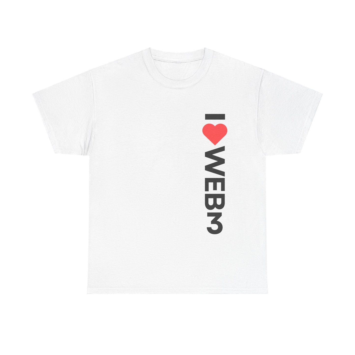 I <3 WEB3 Cotton Tee