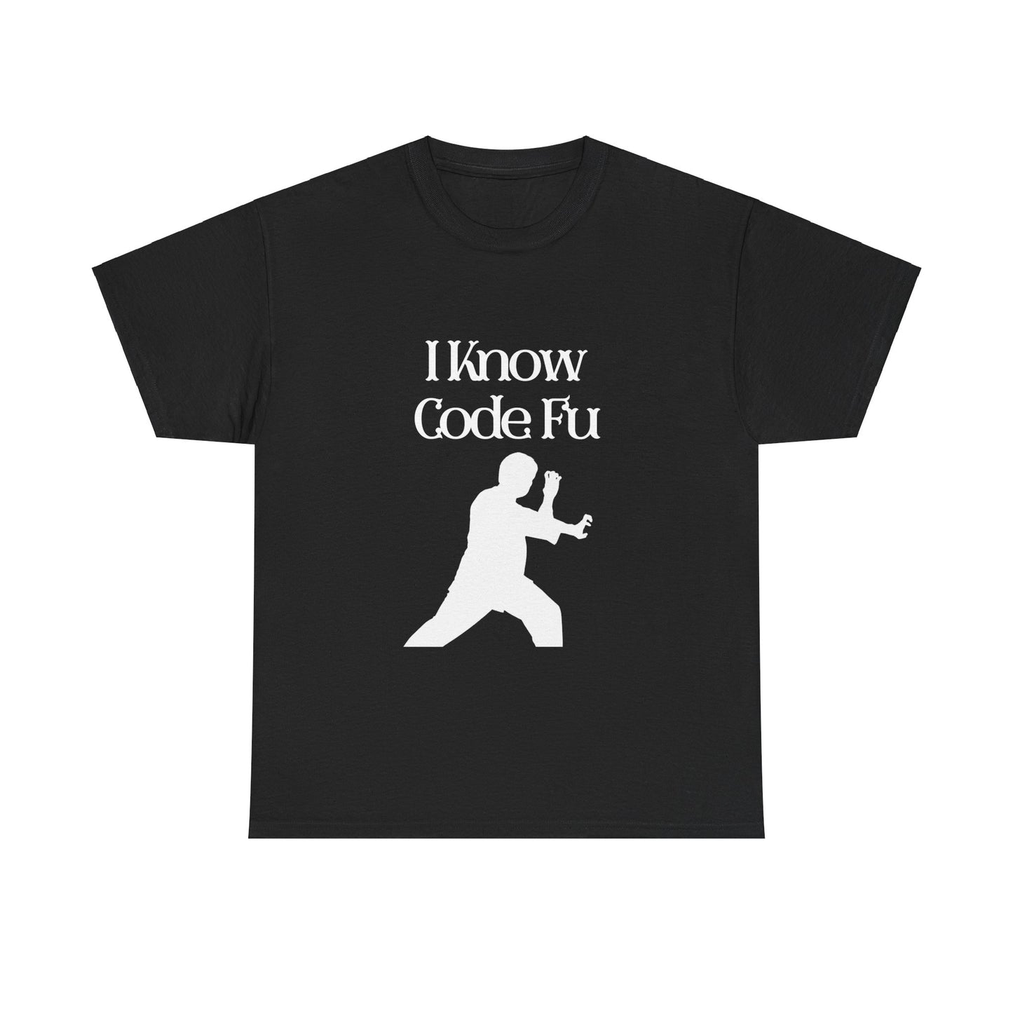 I Know Code Fu Cotton Tee