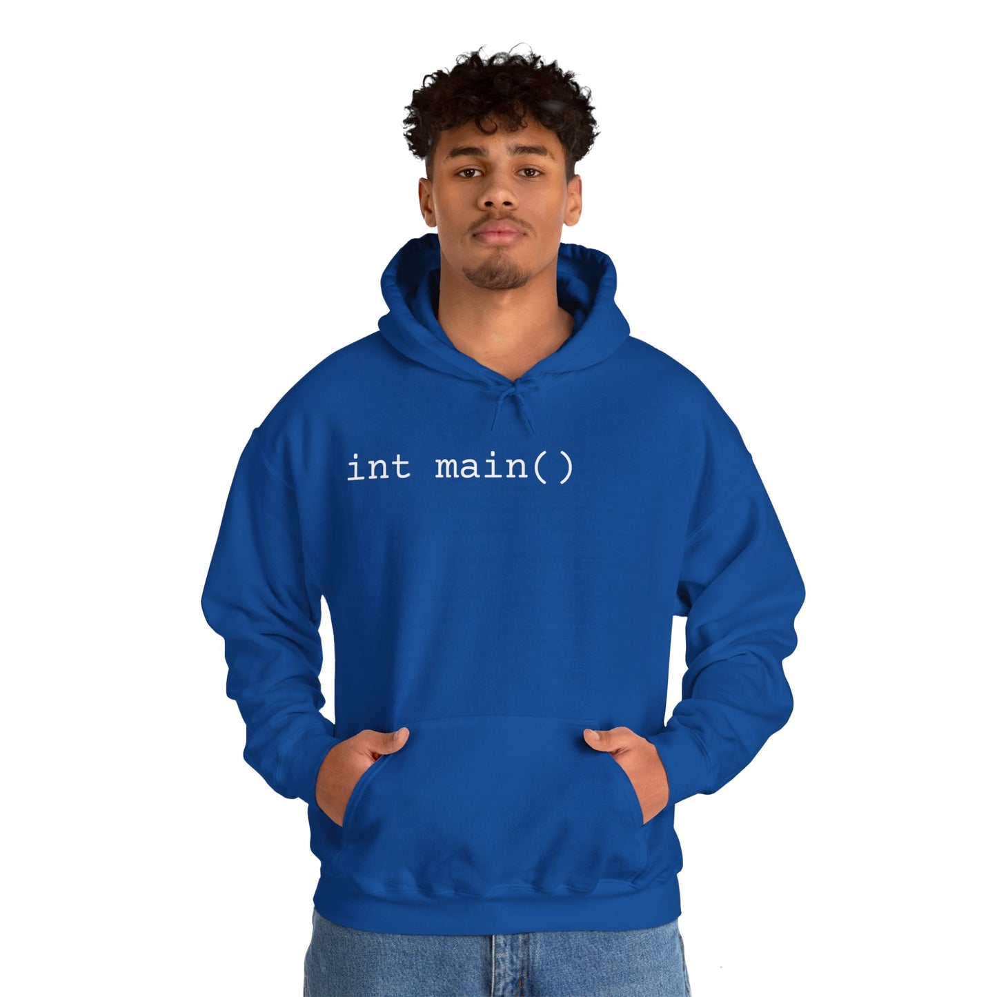 "int main()" Unisex Hoodie
