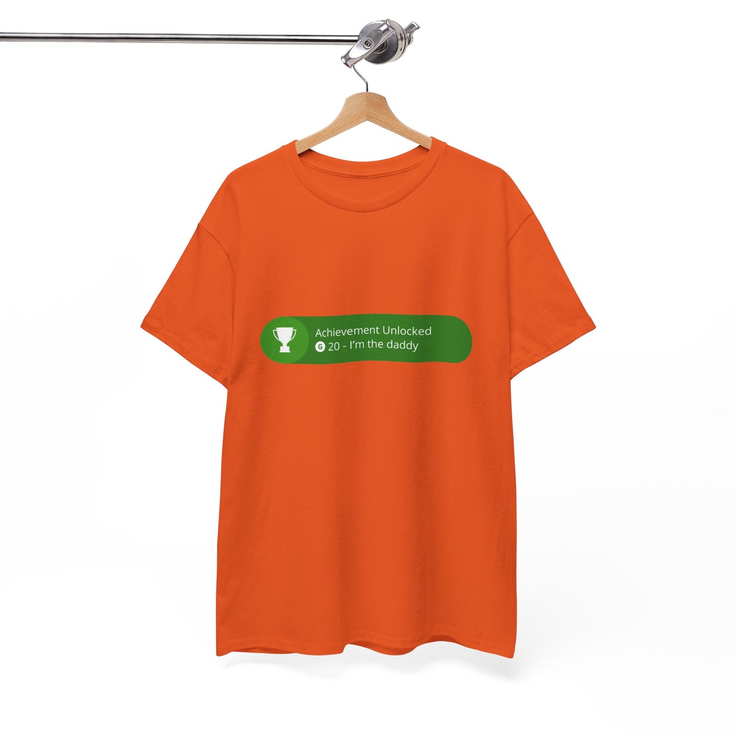 Achievement Unlocked - I'm The Daddy Cotton Tee