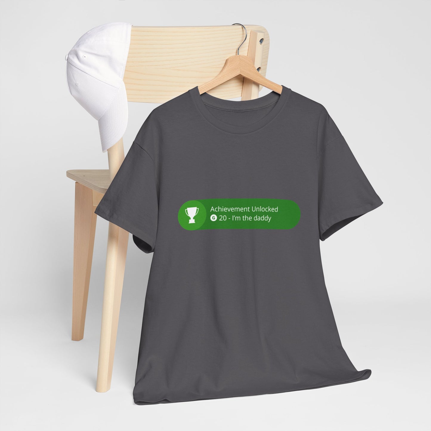 Achievement Unlocked - I'm The Daddy Cotton Tee