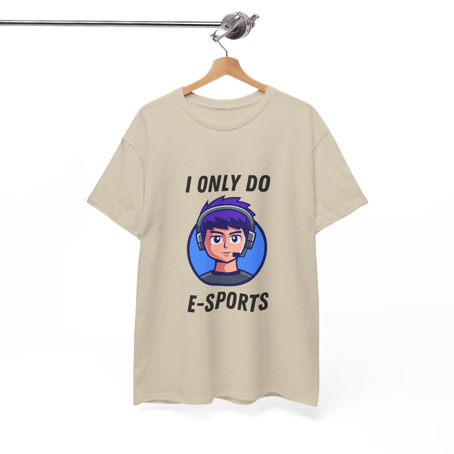 I Only Do E-Sports Cotton Tee