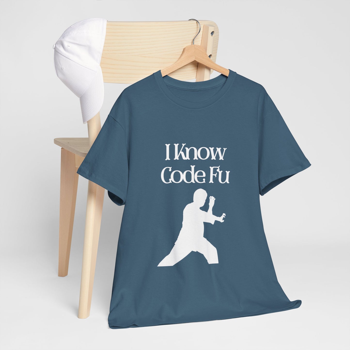 I Know Code Fu Cotton Tee