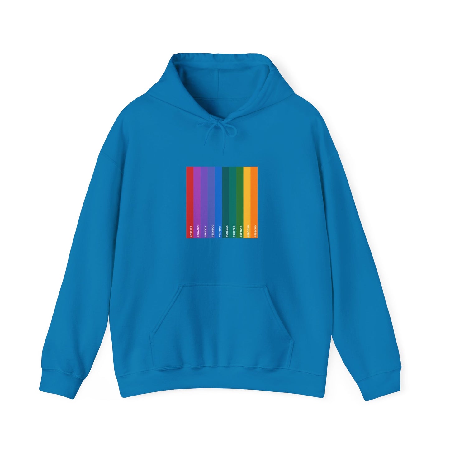 Hex Rainbow Unisex Hoodie