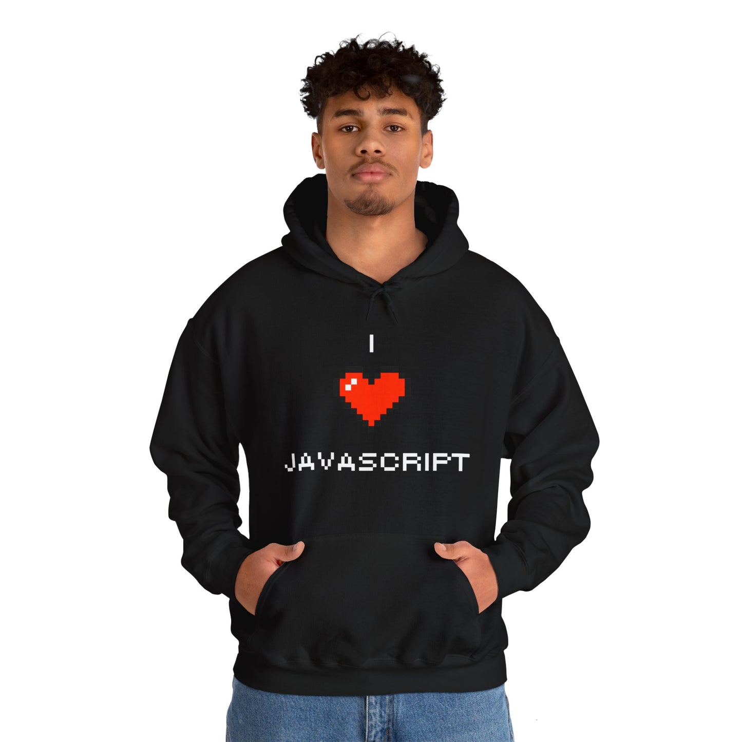 I Heart JavaScript Unisex Hoodie