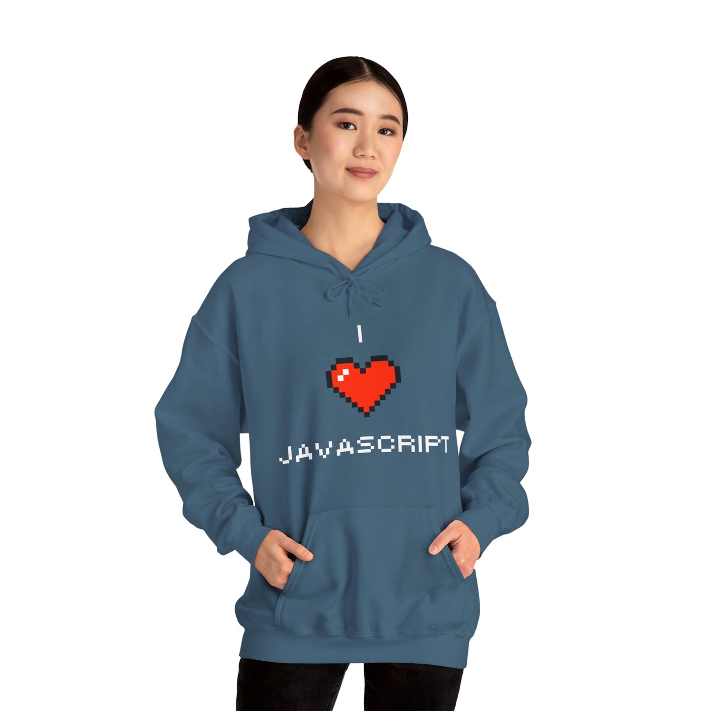 I Heart JavaScript Unisex Hoodie