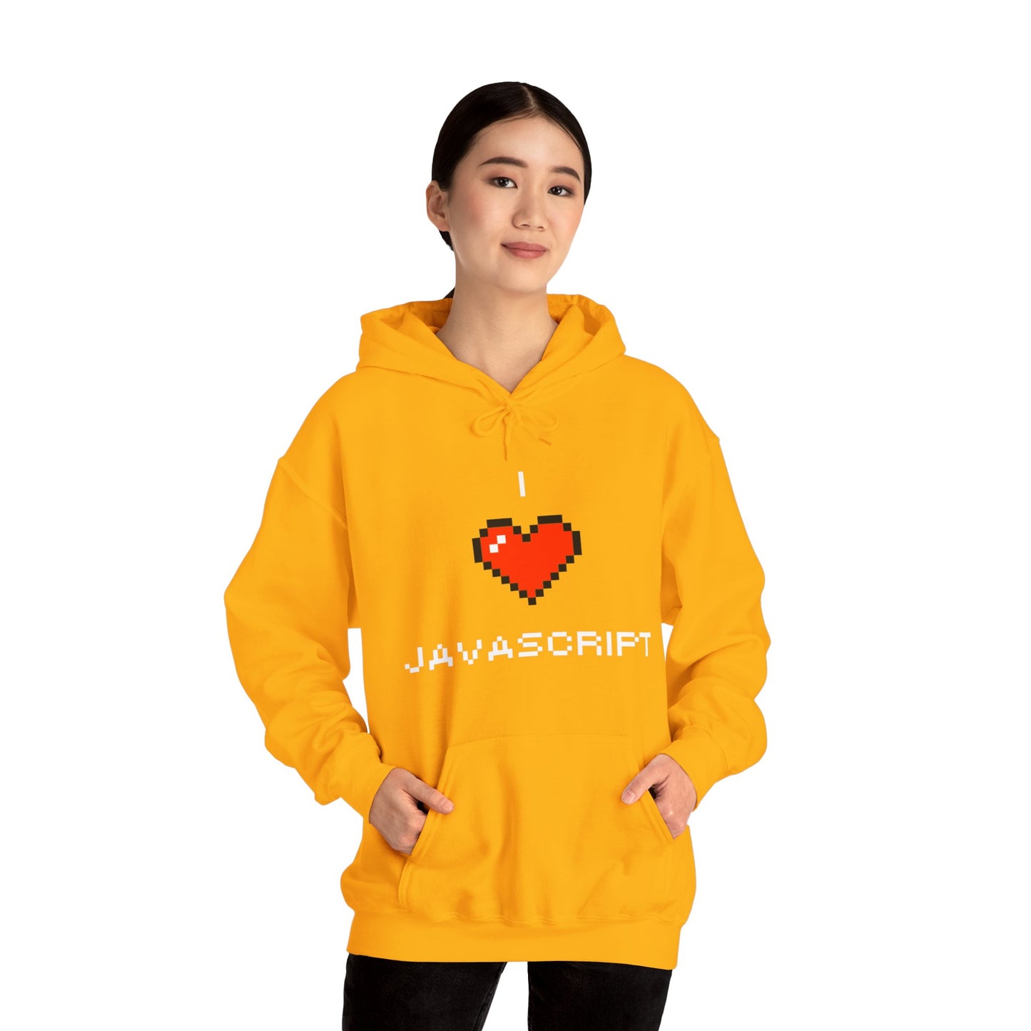 I Heart JavaScript Unisex Hoodie
