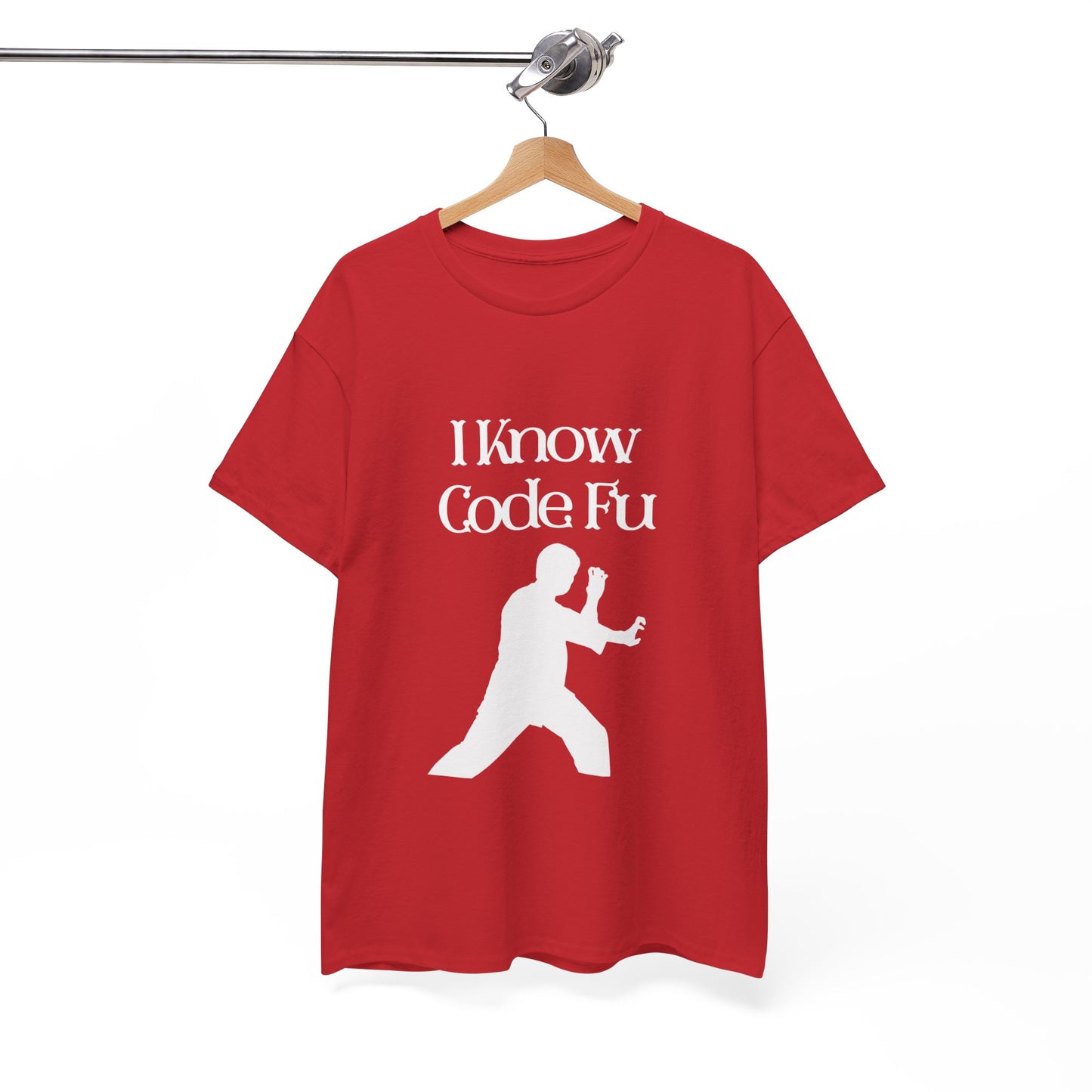 I Know Code Fu Cotton Tee