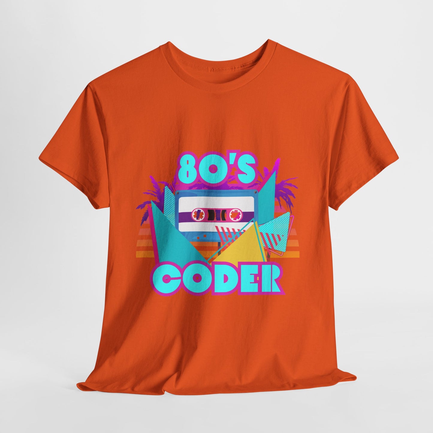 80s Coder Cotton Tee