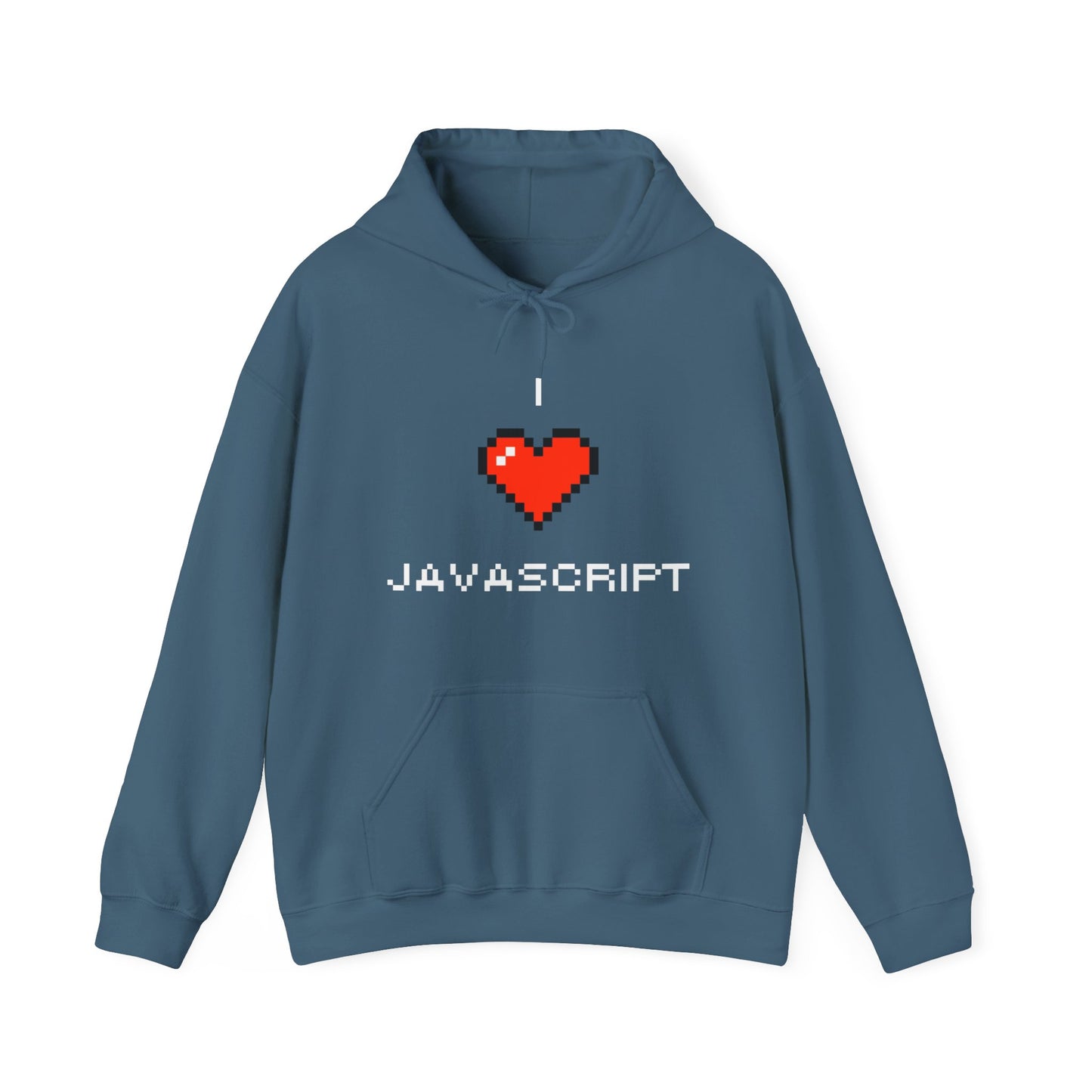 I Heart JavaScript Unisex Hoodie