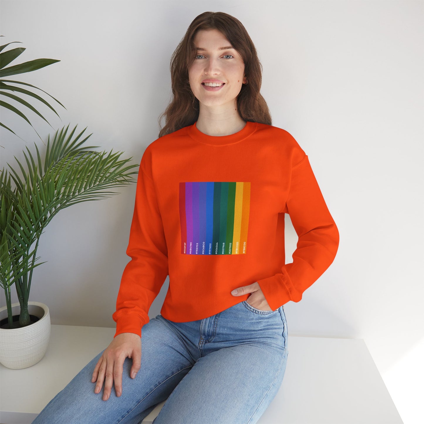 Hex Rainbow Sweatshirt