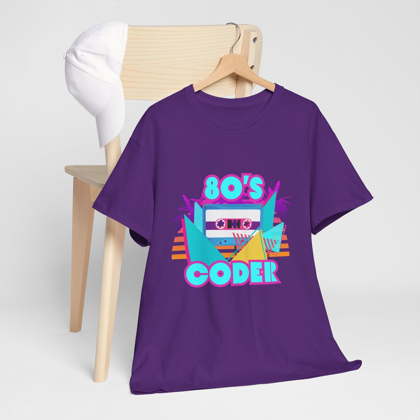 80s Coder Cotton Tee