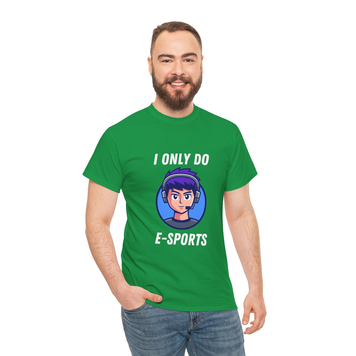 I Only Do E-Sports Cotton Tee