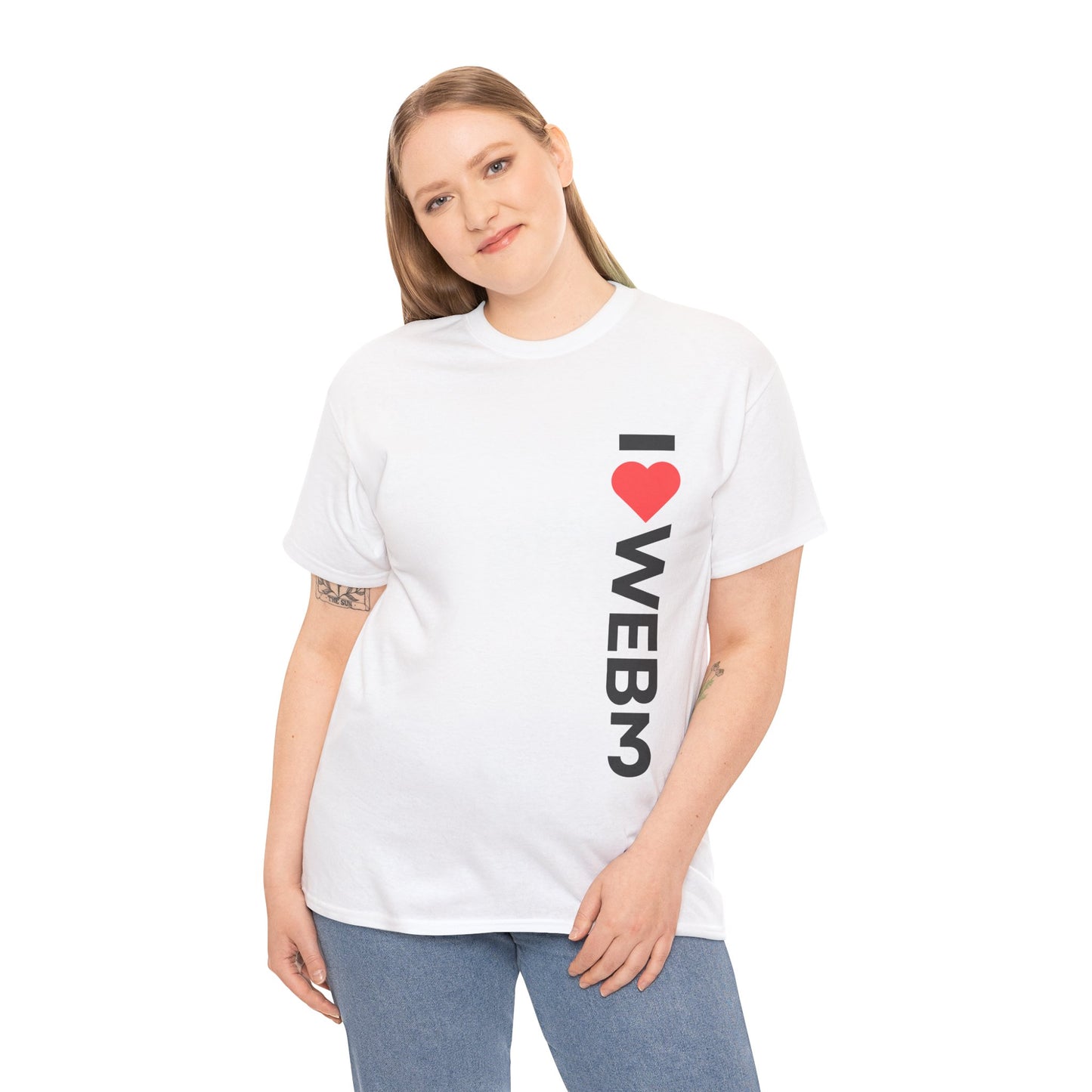 I <3 WEB3 Cotton Tee