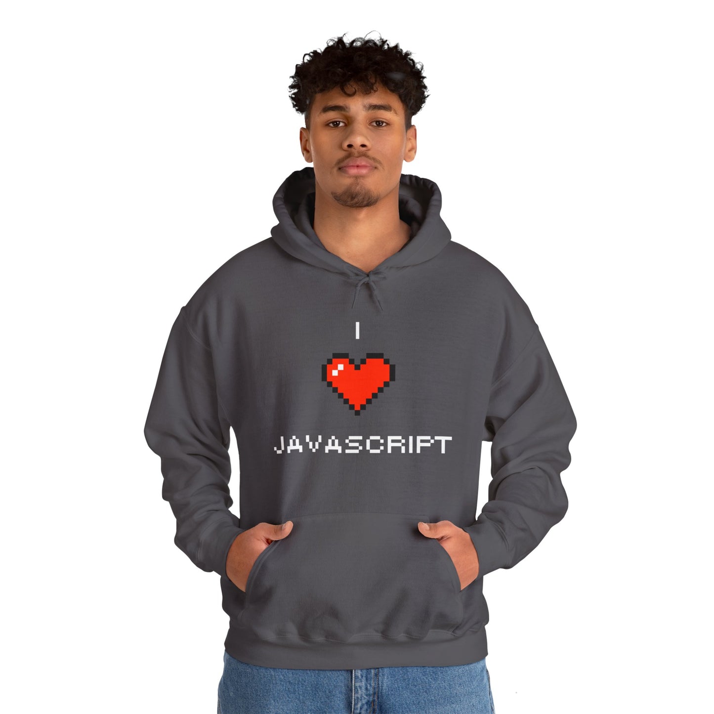 I Heart JavaScript Unisex Hoodie