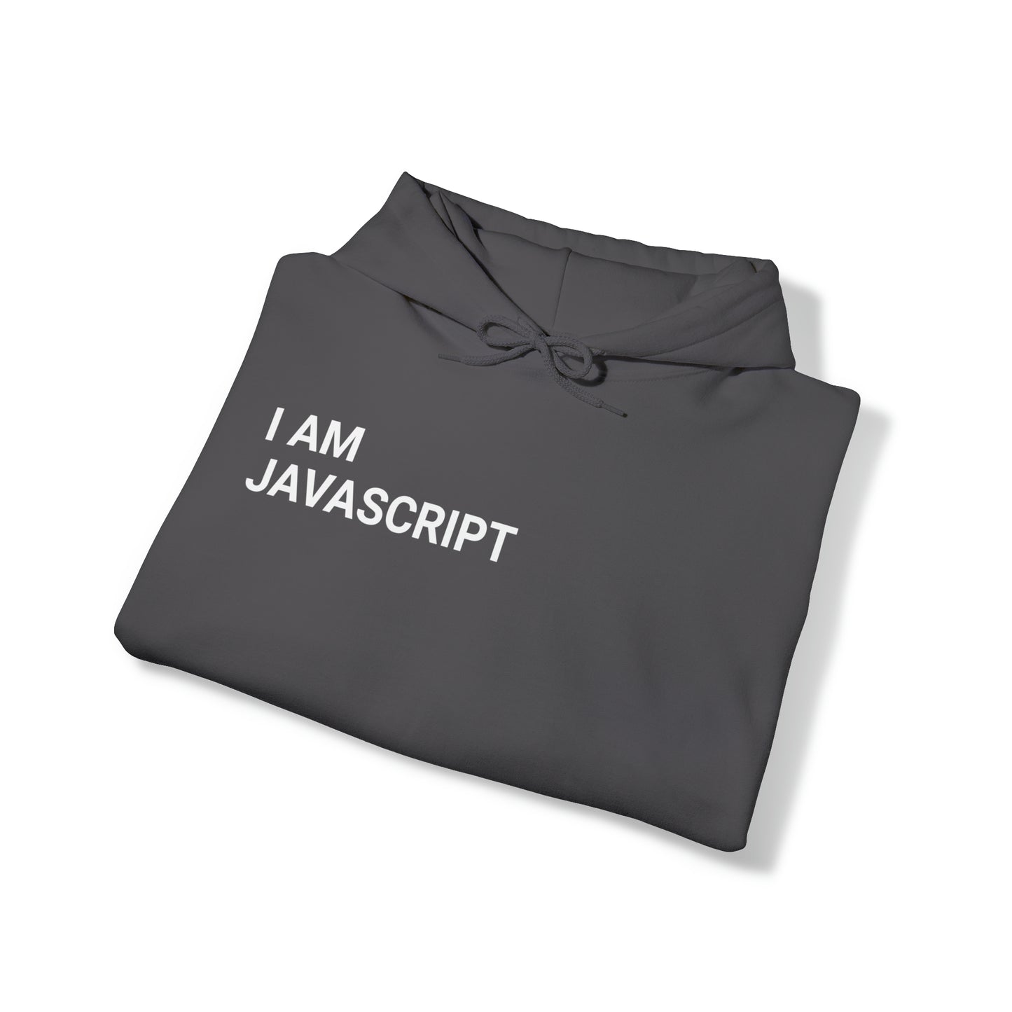 I am JavaScript Unisex Hoodie - Coder Cave