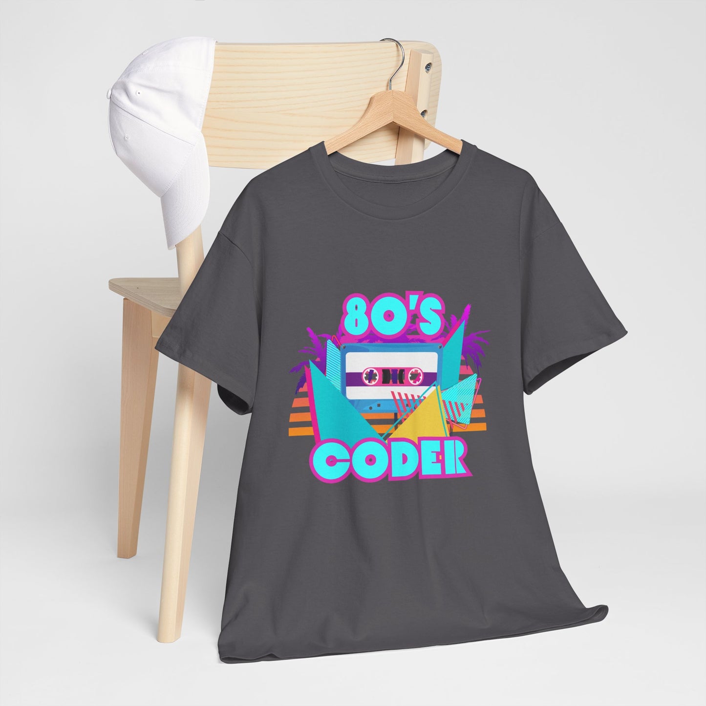80s Coder Cotton Tee