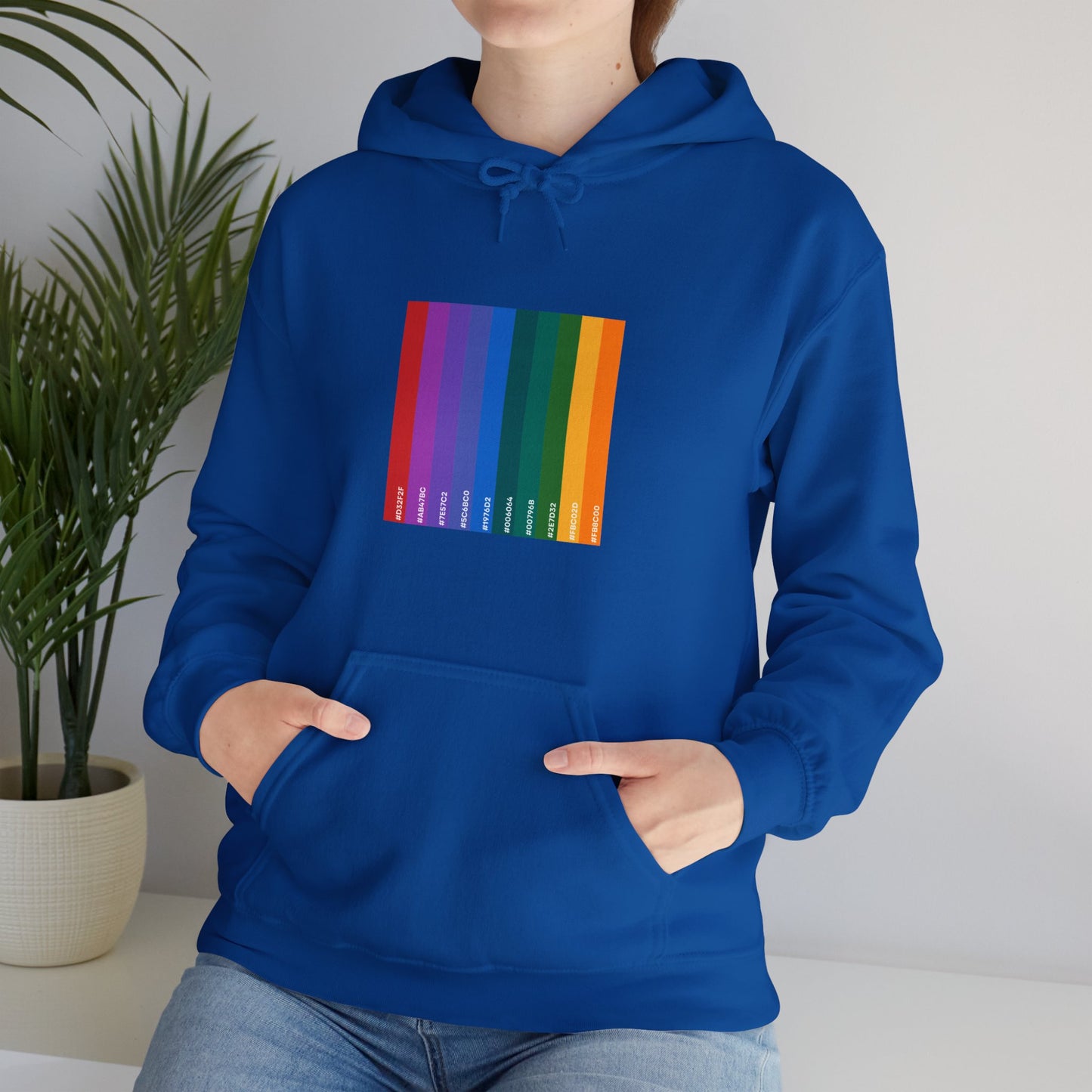 Hex Rainbow Unisex Hoodie