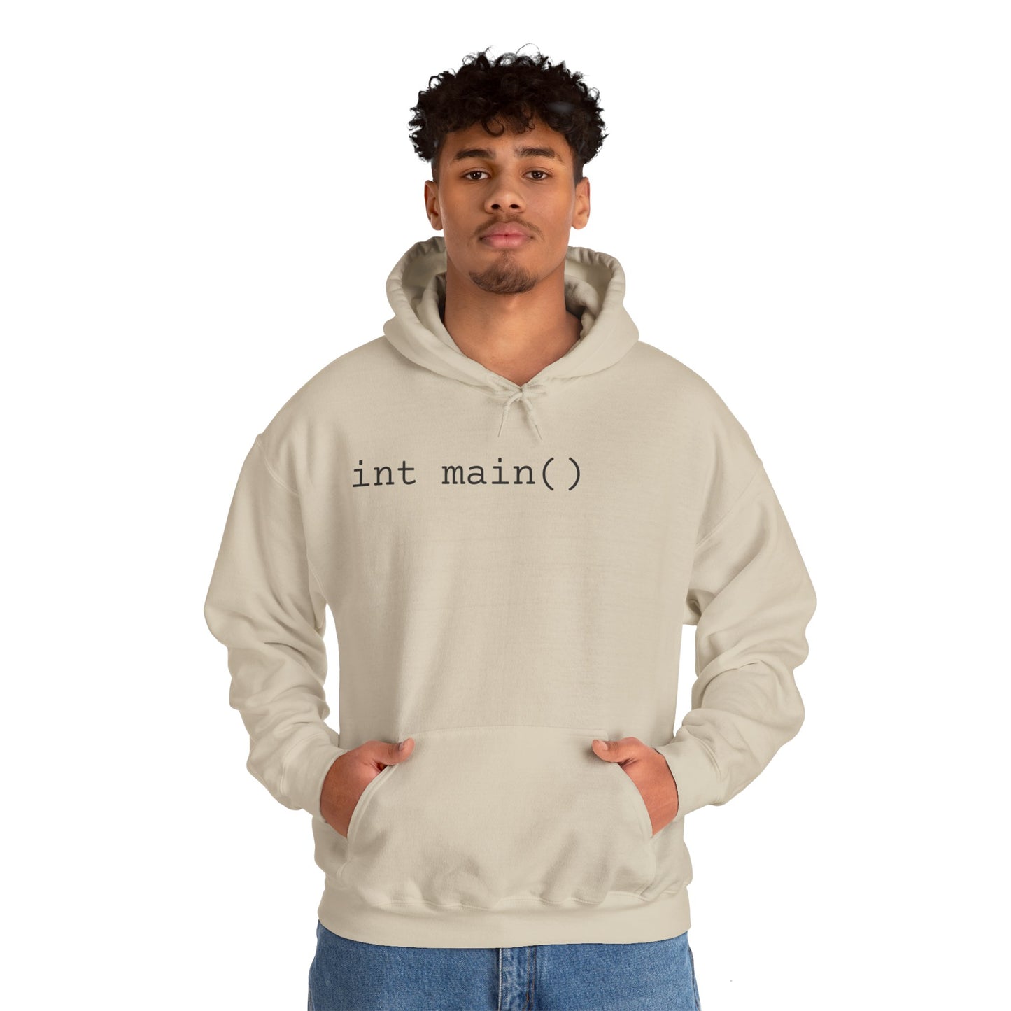 "int main()" Unisex Hoodie