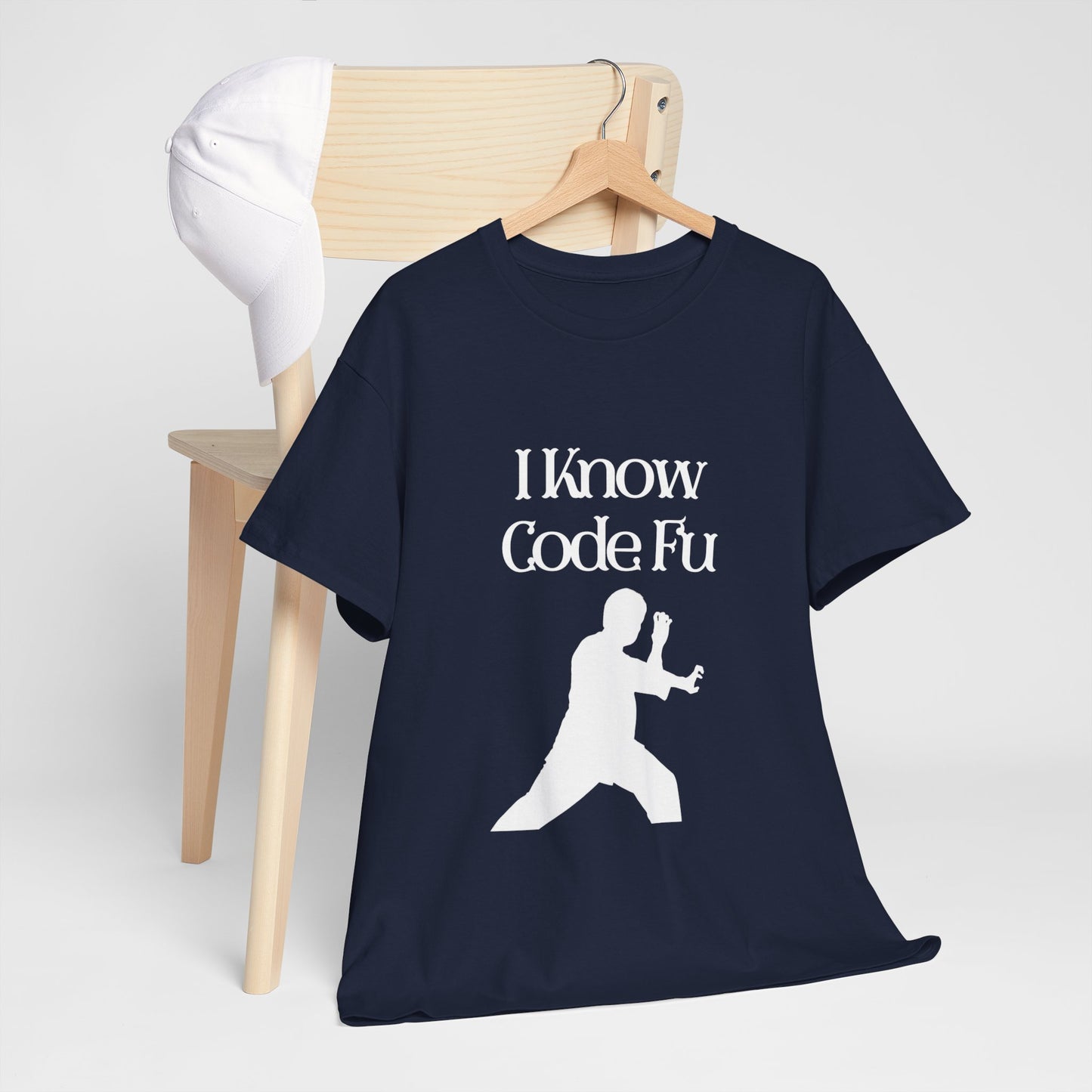 I Know Code Fu Cotton Tee
