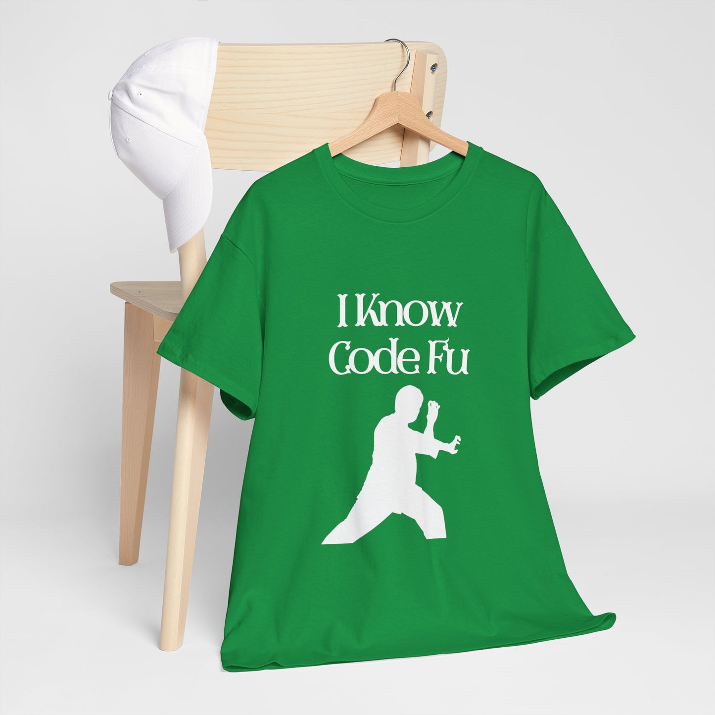 I Know Code Fu Cotton Tee