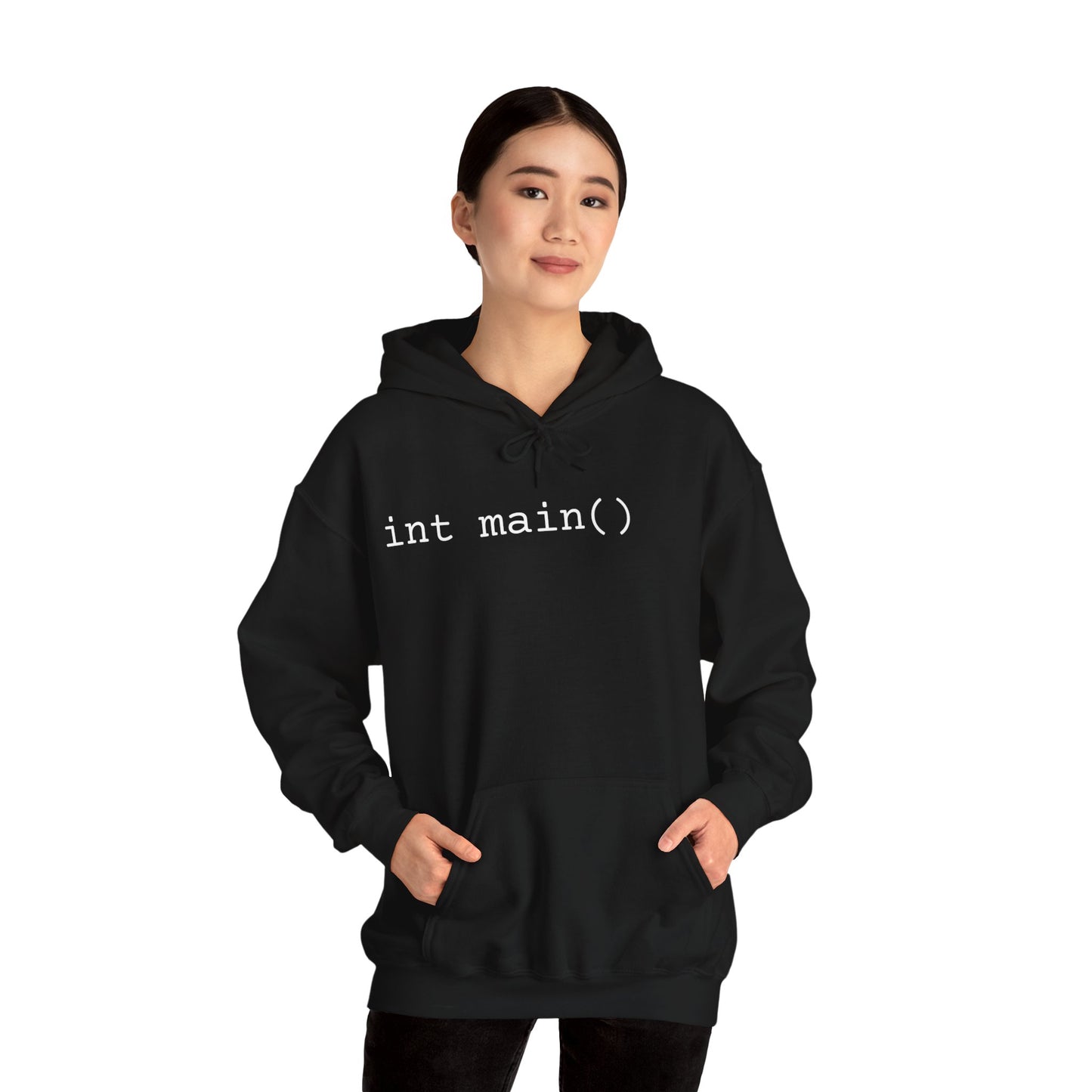 "int main()" Unisex Hoodie