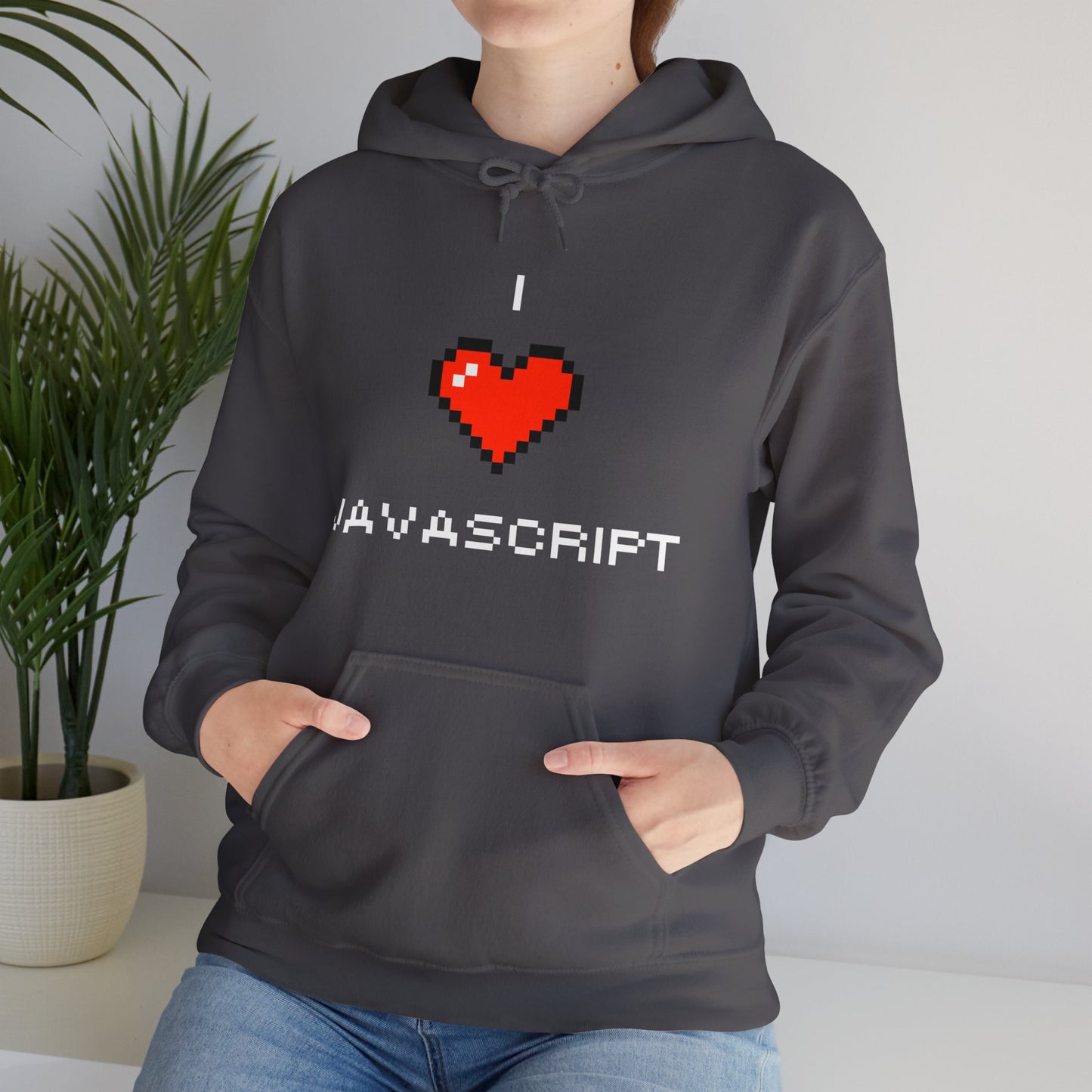 I Heart JavaScript Unisex Hoodie