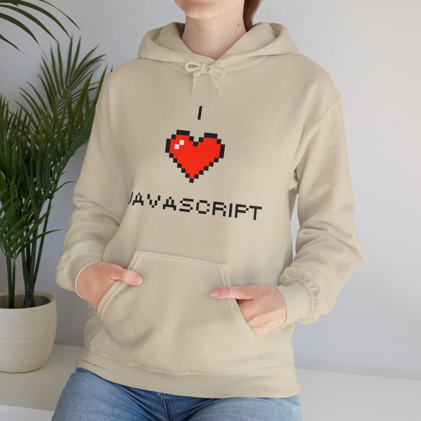 I Heart JavaScript Unisex Hoodie