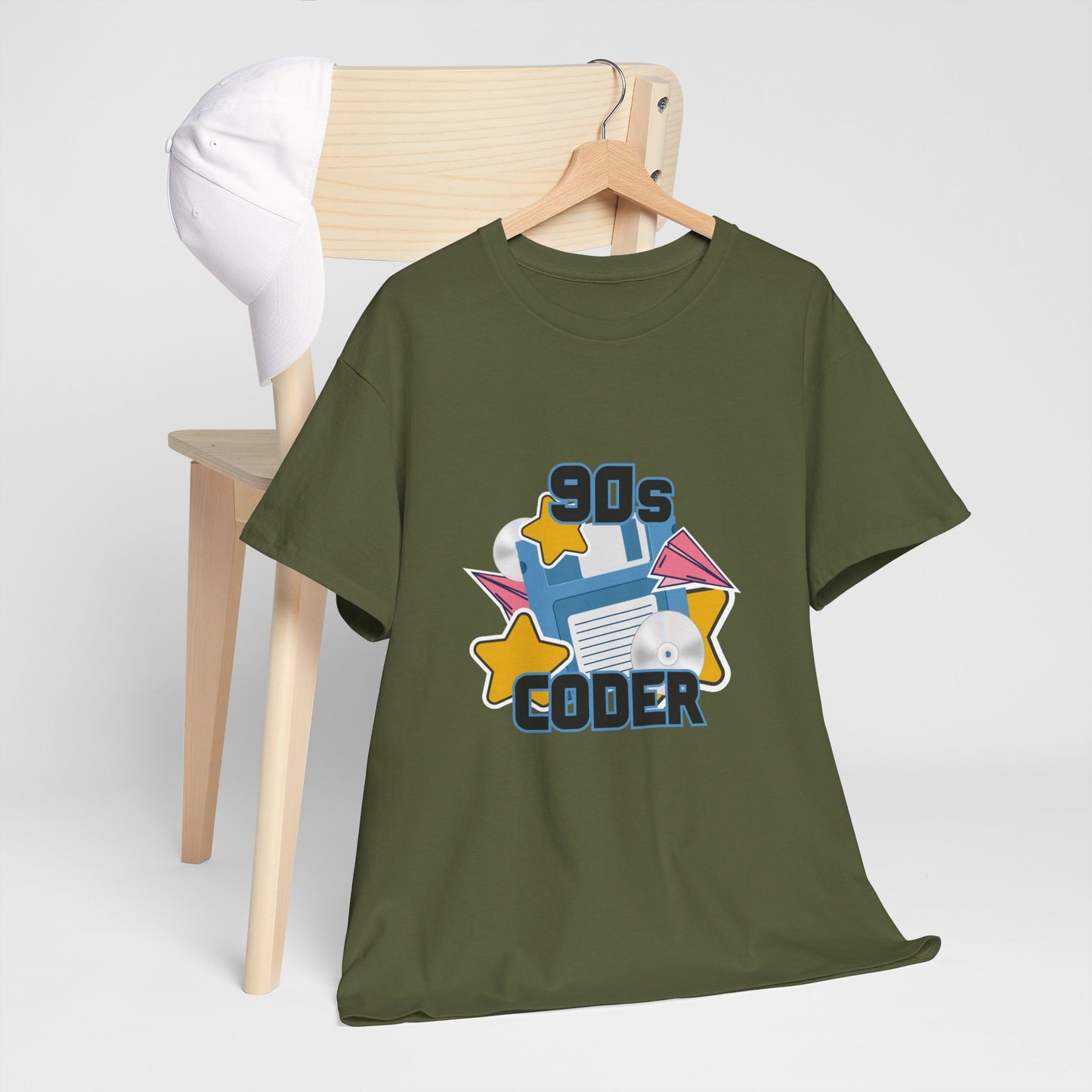 90s Coder Cotton Tee
