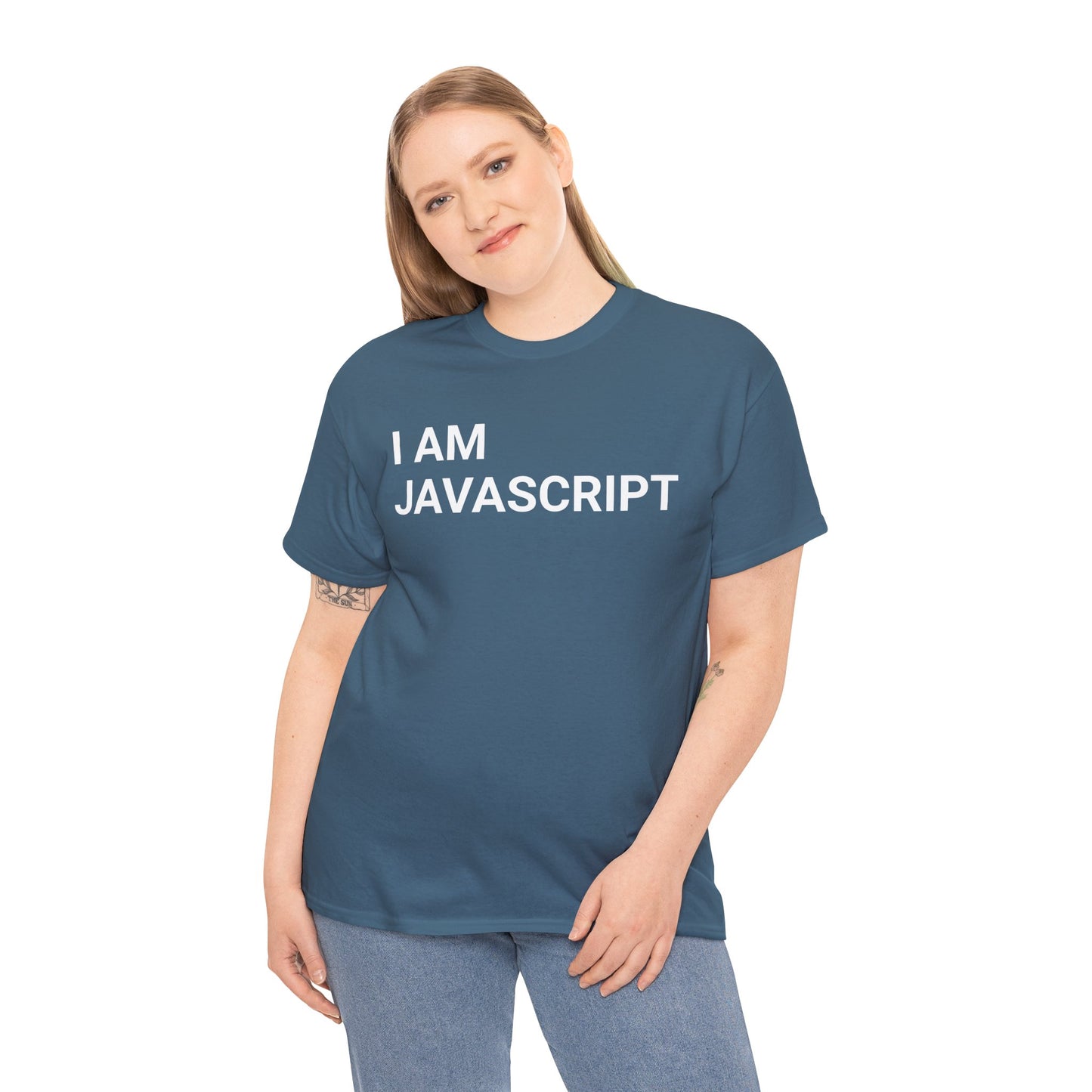 I am JavaScript Cotton Tee